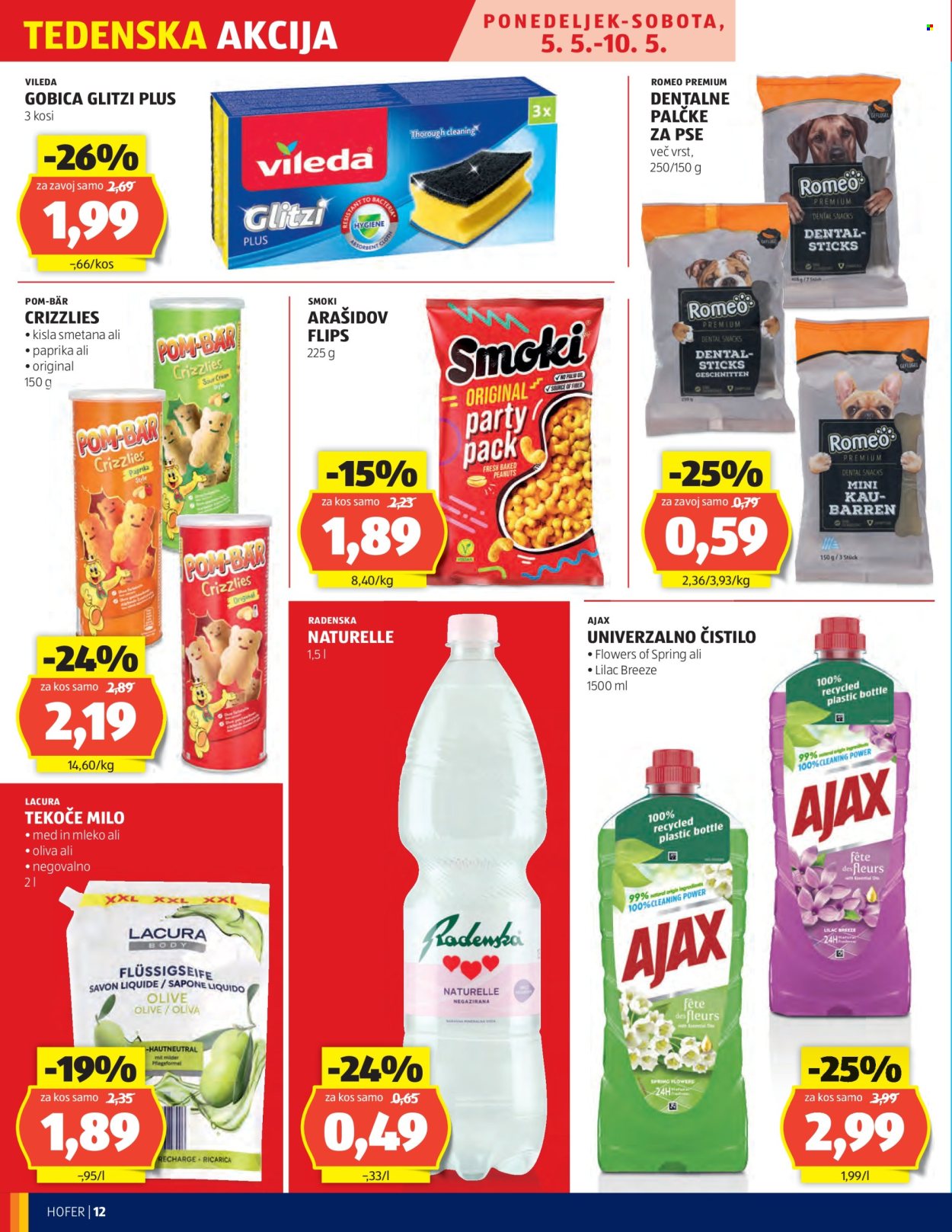Hofer katalog - 28.4.2025 - 10.5.2025. Stran 12