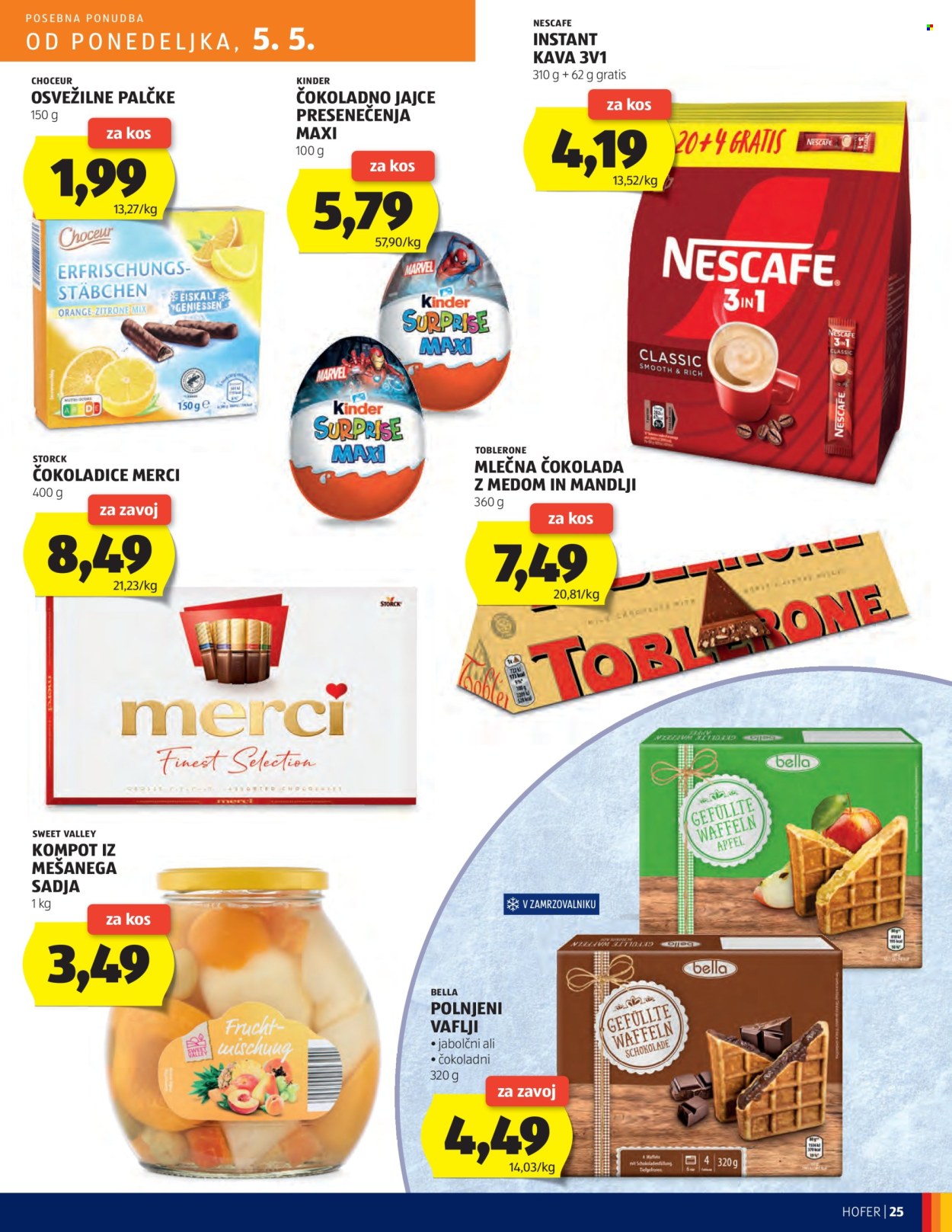 Hofer katalog - 28.4.2025 - 10.5.2025. Stran 25