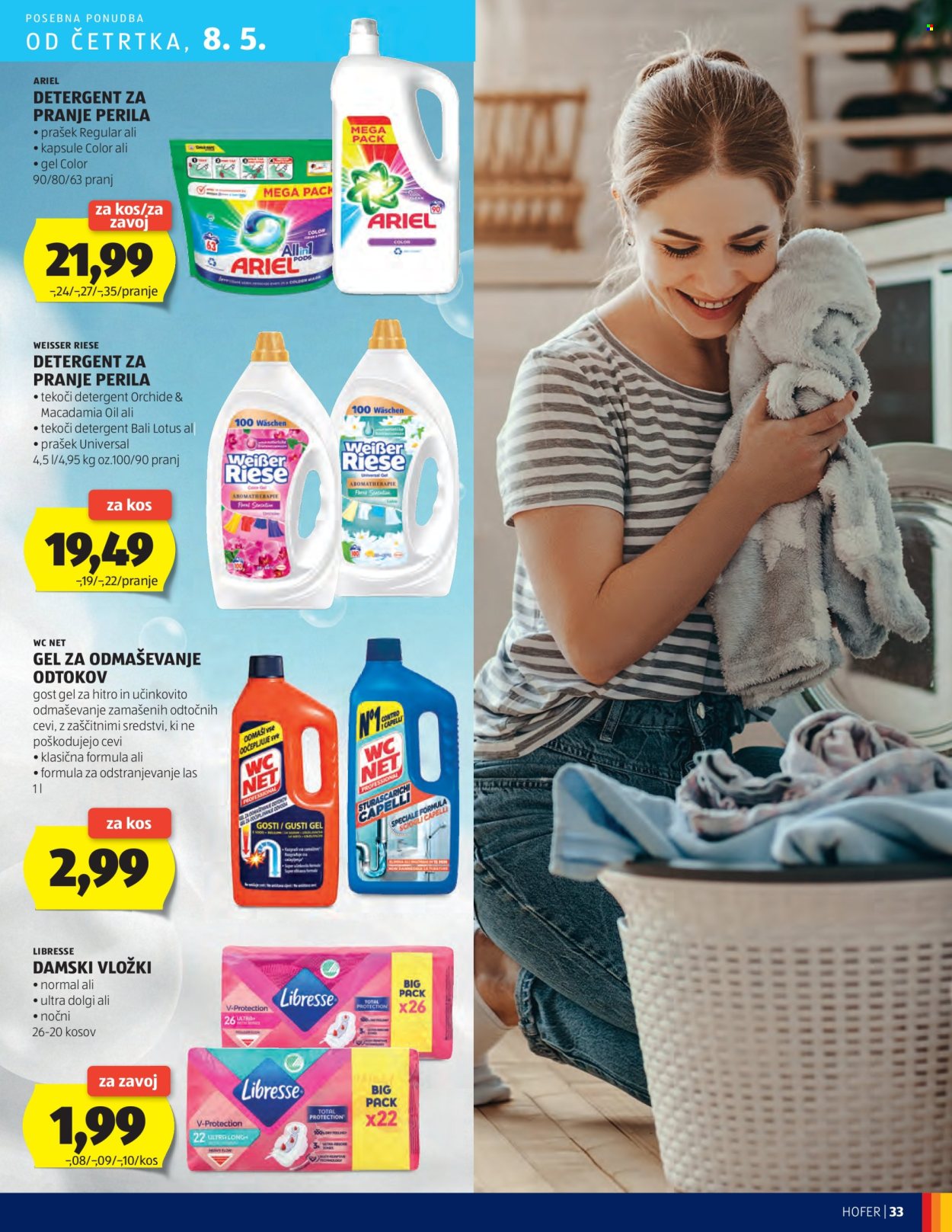 Hofer katalog - 28.4.2025 - 10.5.2025. Stran 33