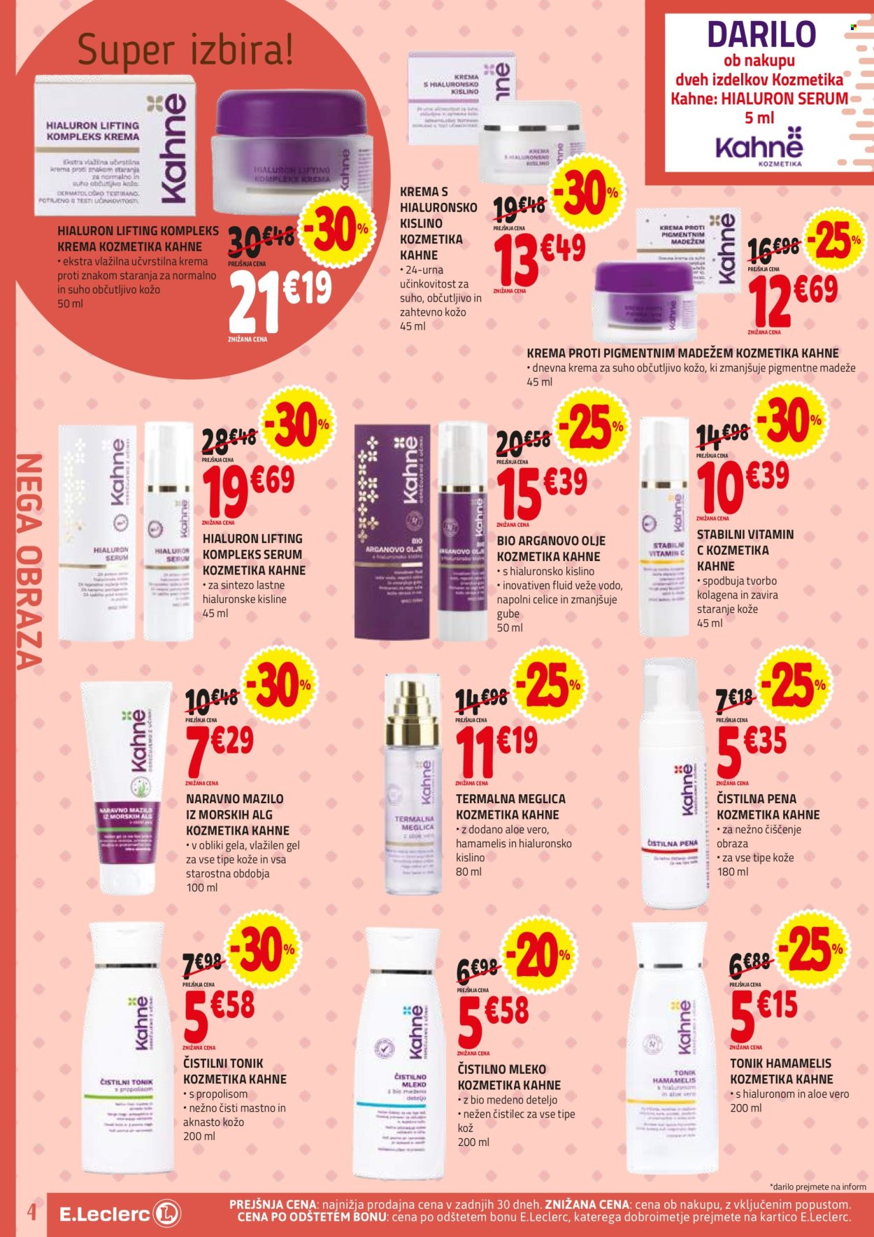 E.Leclerc katalog - 7.5.2025 - 17.5.2025. Stran 4