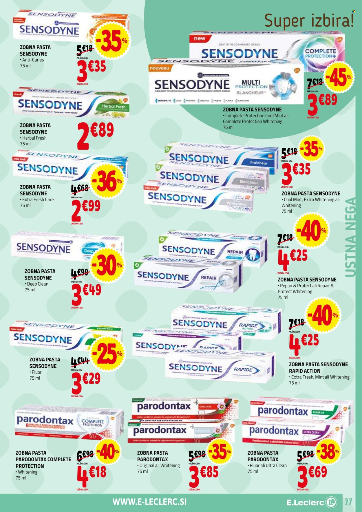 E.Leclerc katalog - 7.5.2025 - 17.5.2025. Stran 27