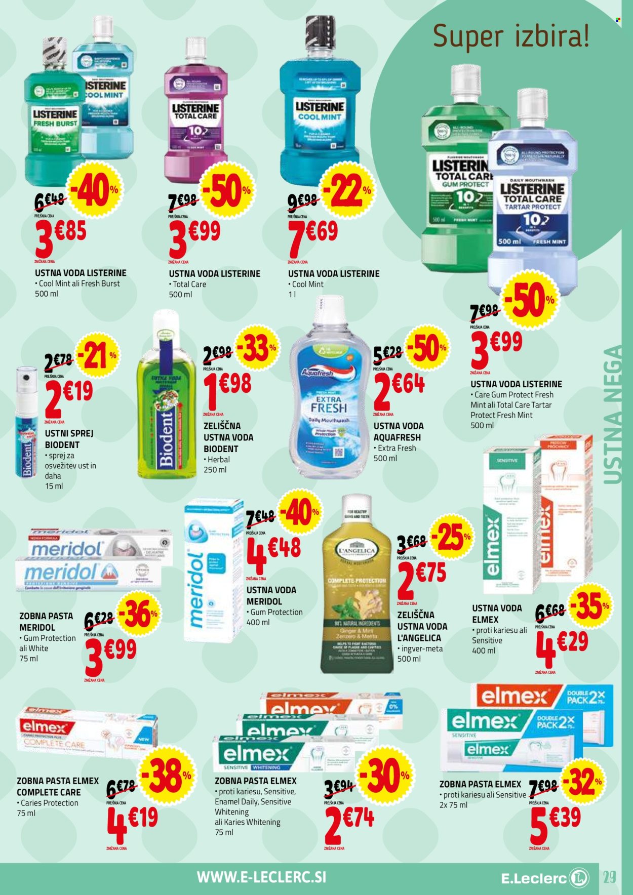 E.Leclerc katalog - 7.5.2025 - 17.5.2025. Stran 29