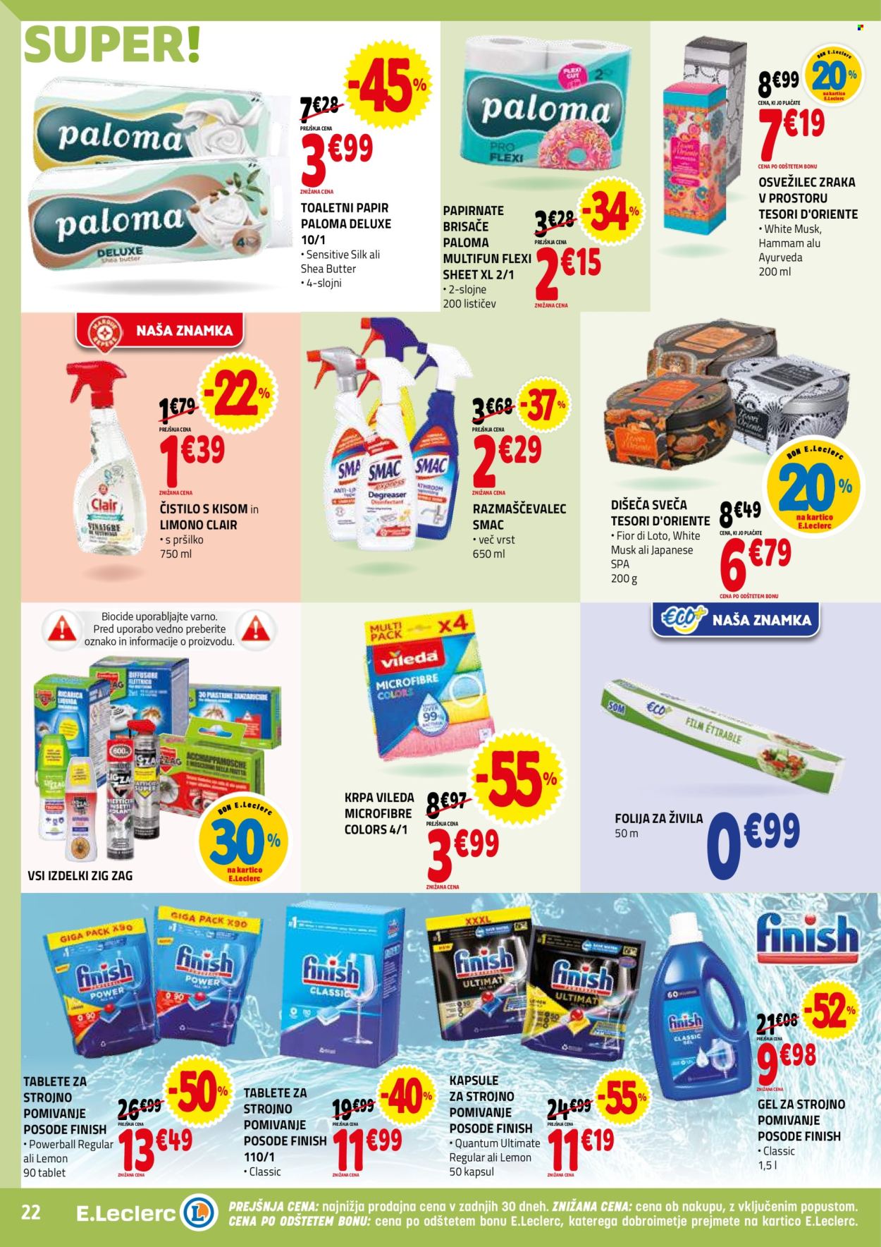 E.Leclerc katalog - 7.5.2025 - 17.5.2025. Stran 22