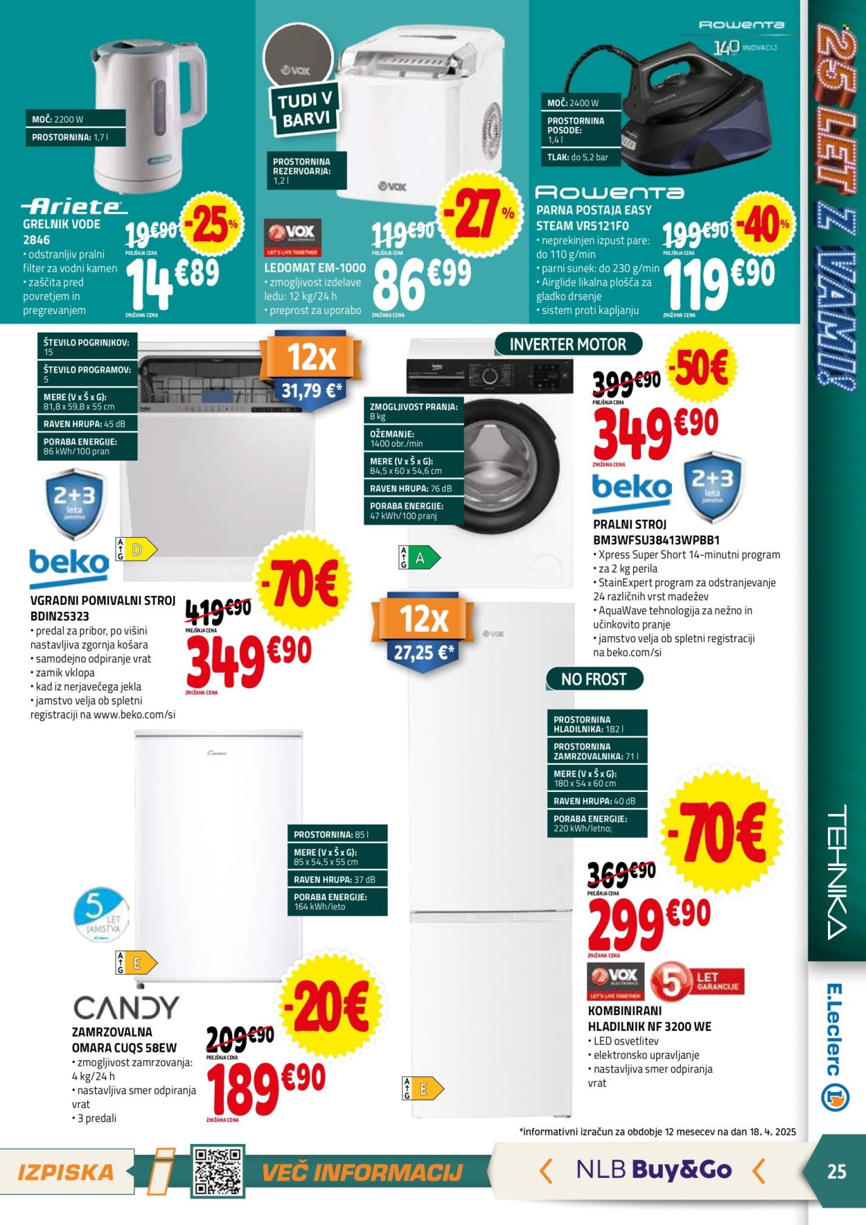 E.Leclerc katalog - 7.5.2025 - 17.5.2025. Stran 25