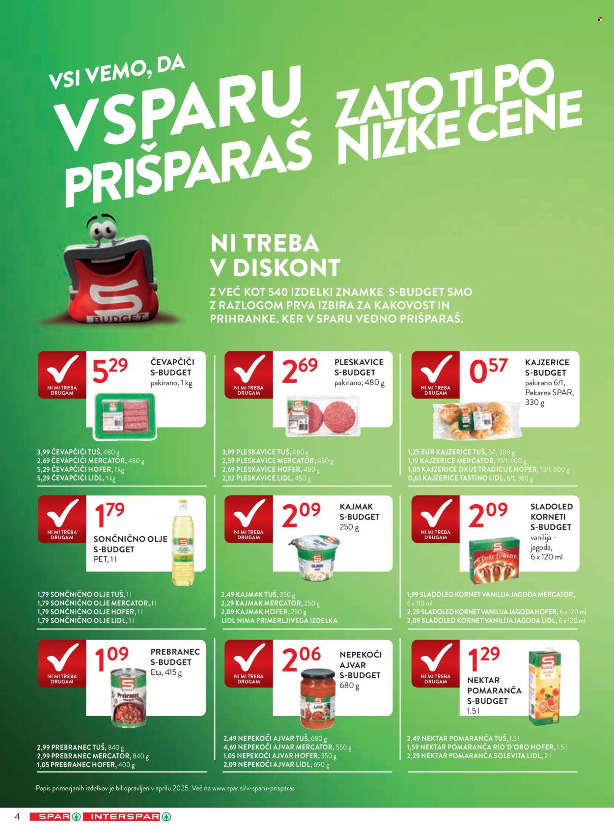 SPAR katalog - 7.5.2025 - 20.5.2025. Stran 4