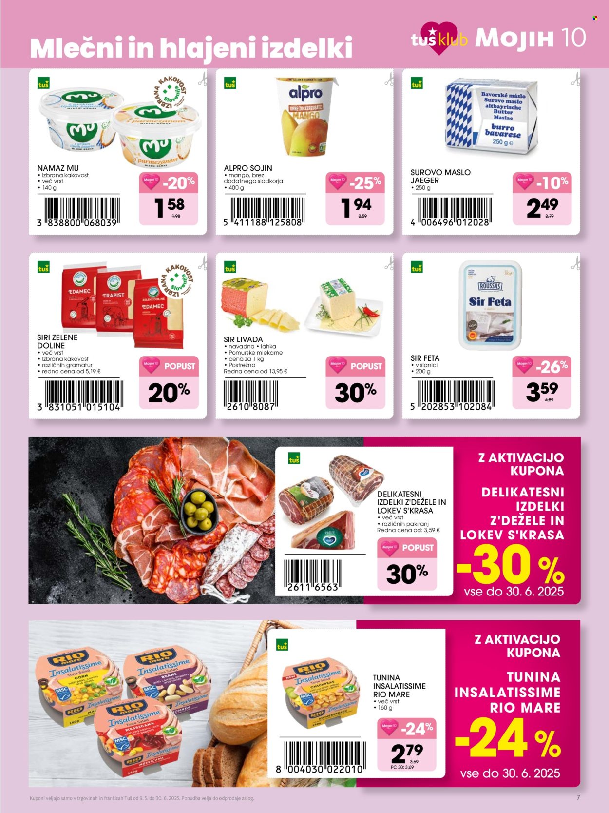 Tuš katalog - 9.5.2025 - 30.6.2025. Stran 7