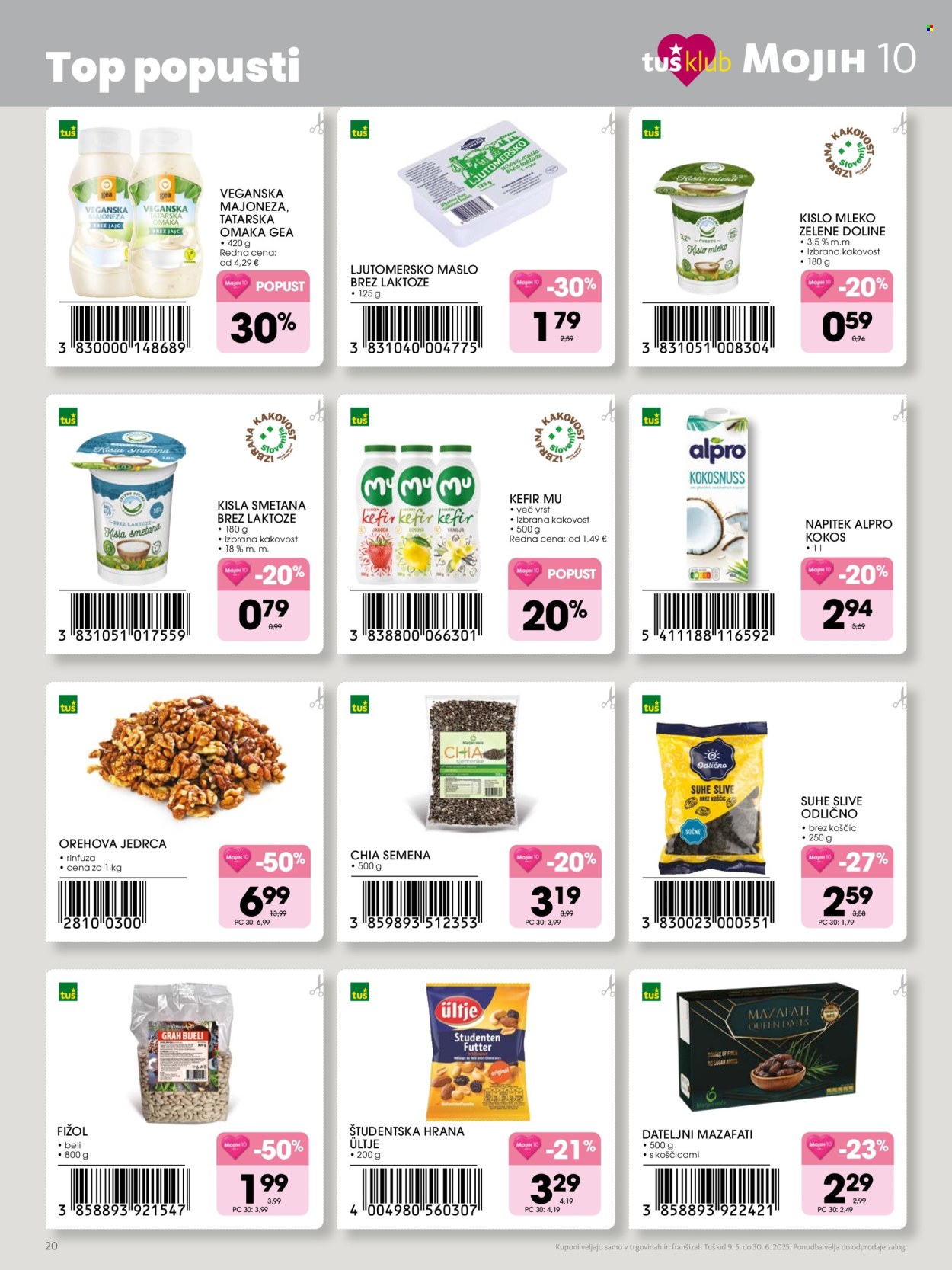 Tuš katalog - 9.5.2025 - 30.6.2025. Stran 20