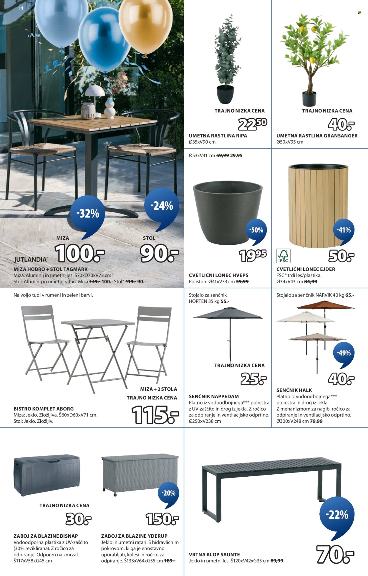 JYSK katalog - 7.5.2025 - 18.5.2025. Stran 14