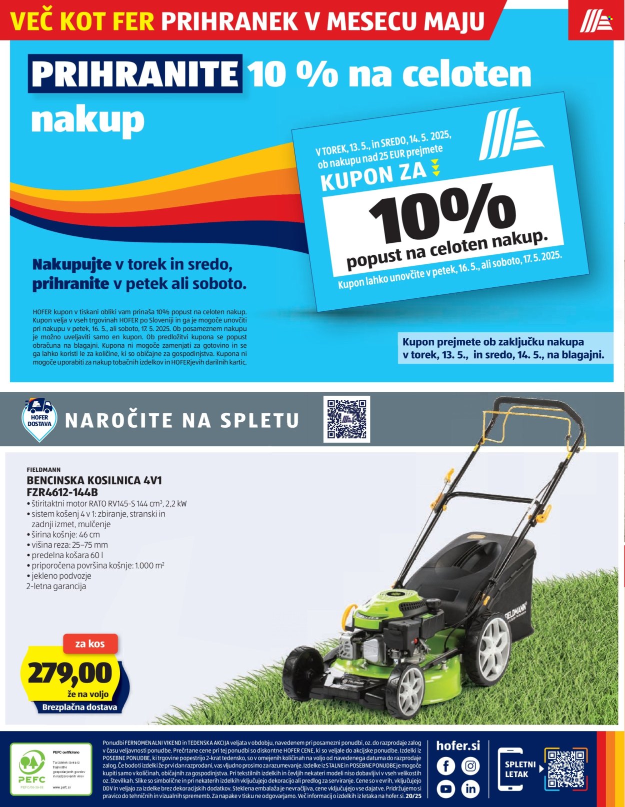 Hofer katalog - 8.5.2025 - 17.5.2025. Stran 32