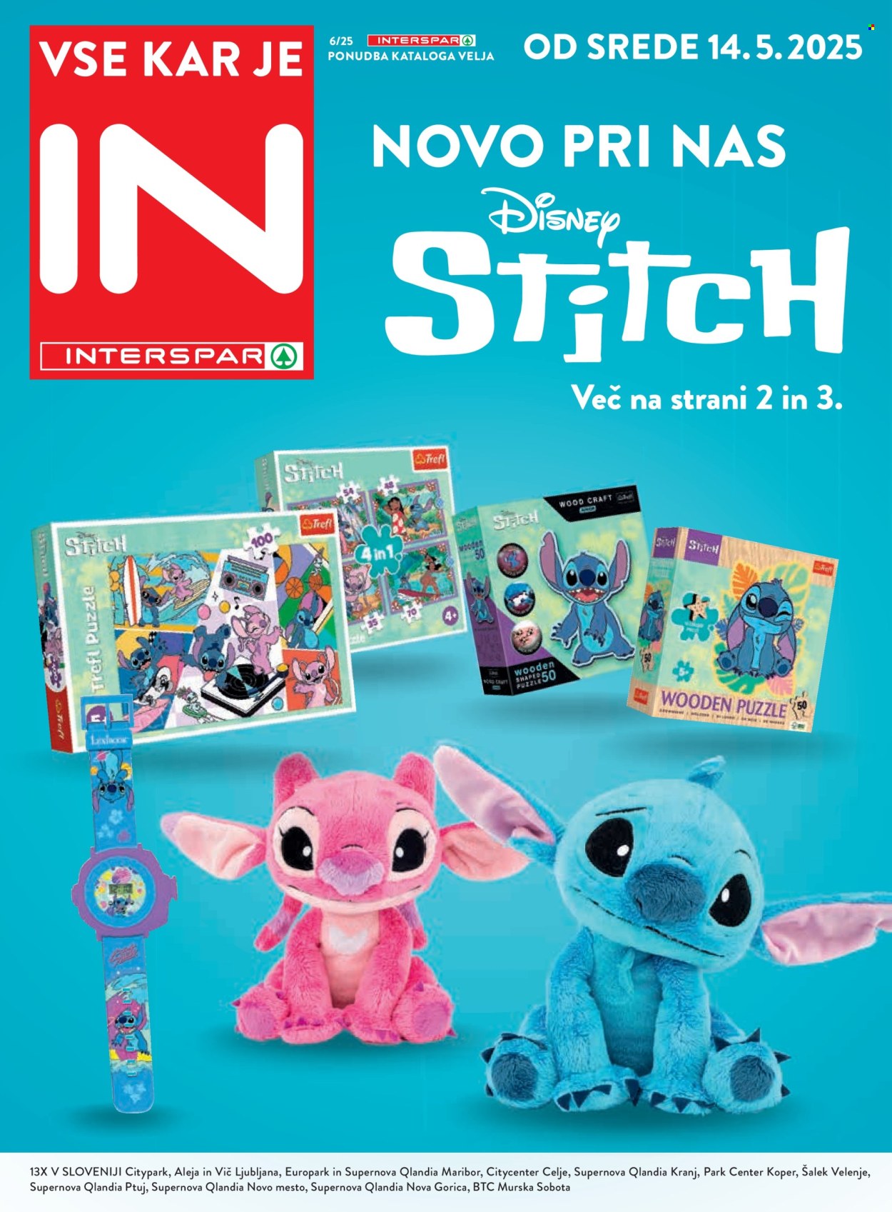 INTERSPAR katalog - 14.5.2025 - 27.5.2025. Stran 1