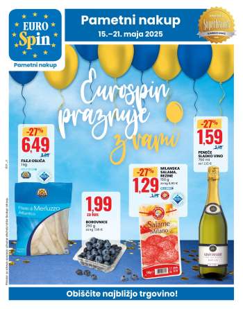 EuroSpin katalog - 15.5.2025 - 21.5.2025.