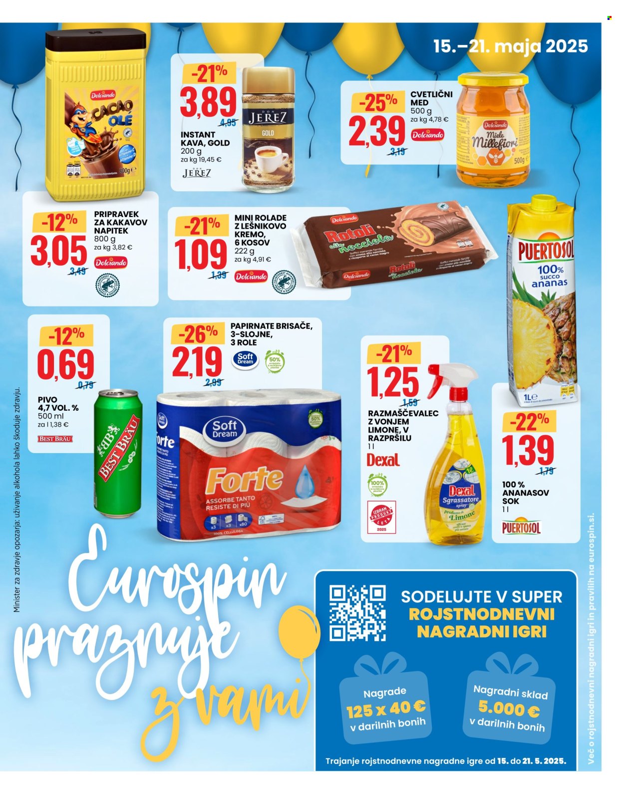 EuroSpin katalog - 15.5.2025 - 21.5.2025. Stran 3