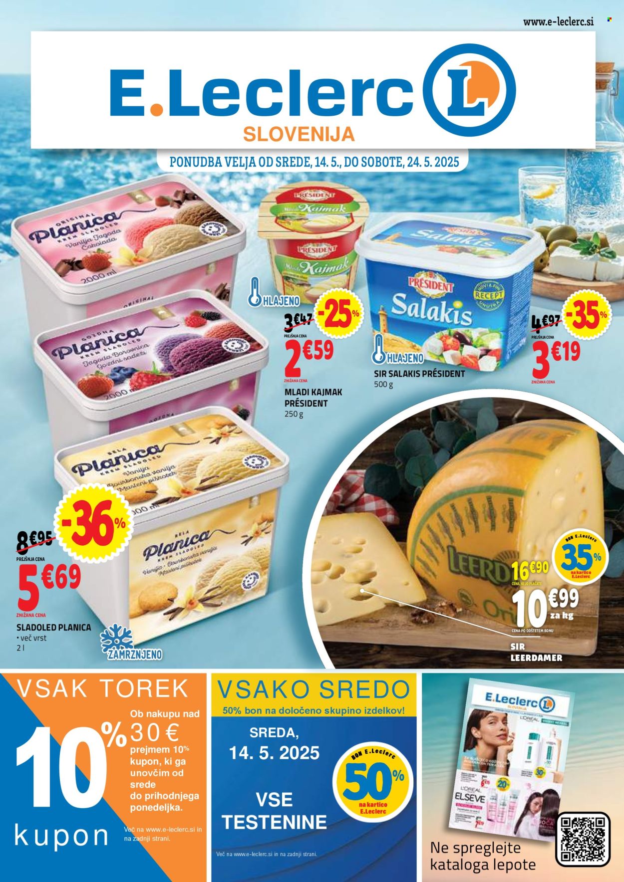 E.Leclerc katalog - 14.5.2025 - 24.5.2025. Stran 1
