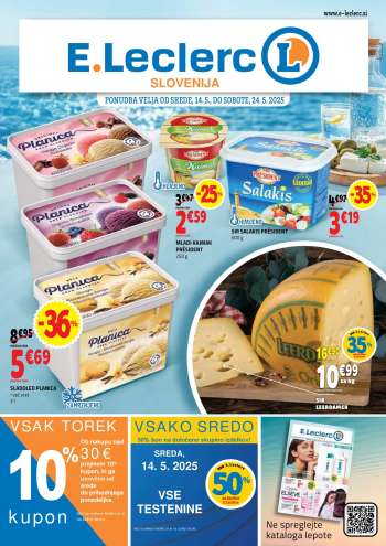E.Leclerc katalog - 14.5.2025 - 24.5.2025.
