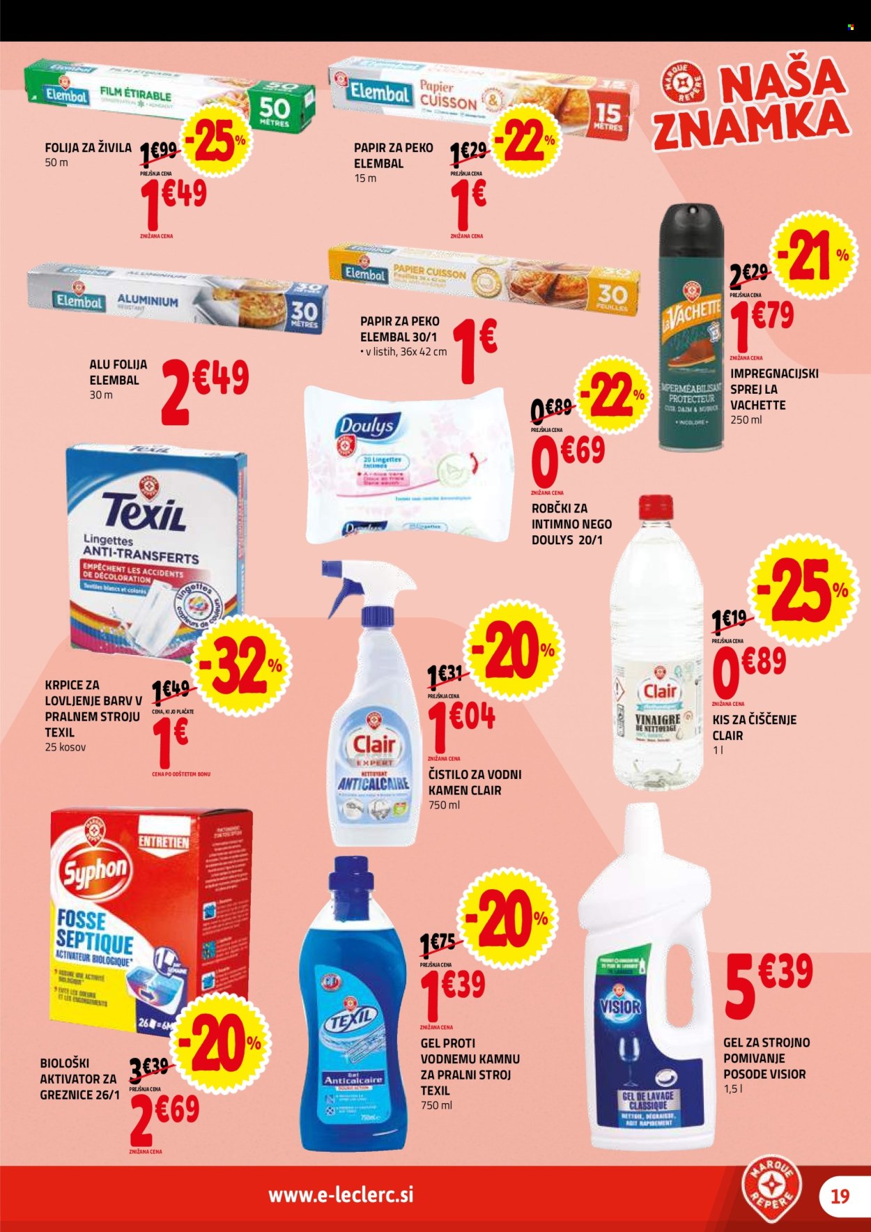 E.Leclerc katalog - 14.5.2025 - 24.5.2025. Stran 19