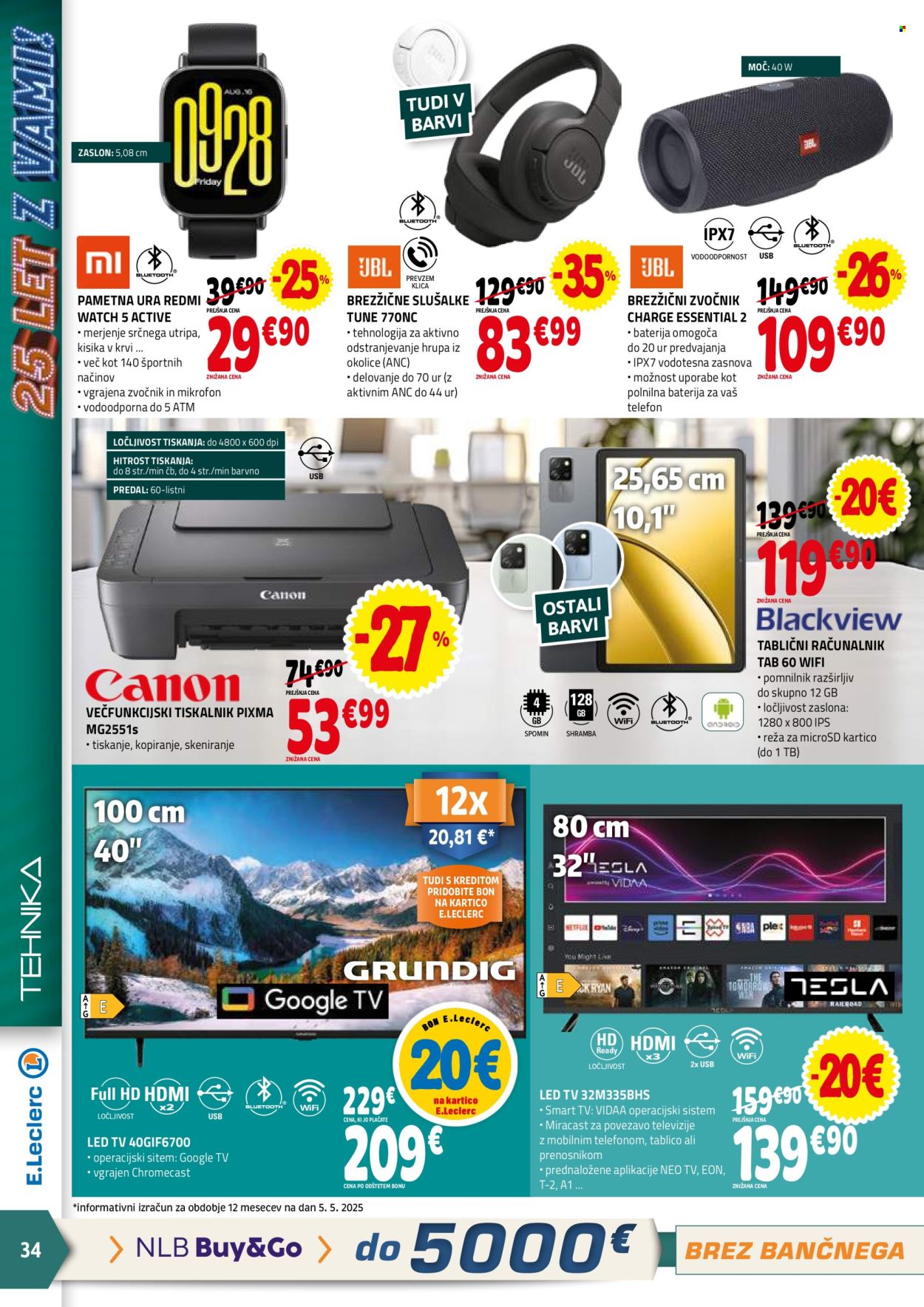 E.Leclerc katalog - 14.5.2025 - 24.5.2025. Stran 34