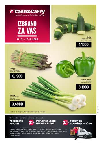 Mercator Cash & Carry katalog - 12.5.2025 - 17.5.2025.