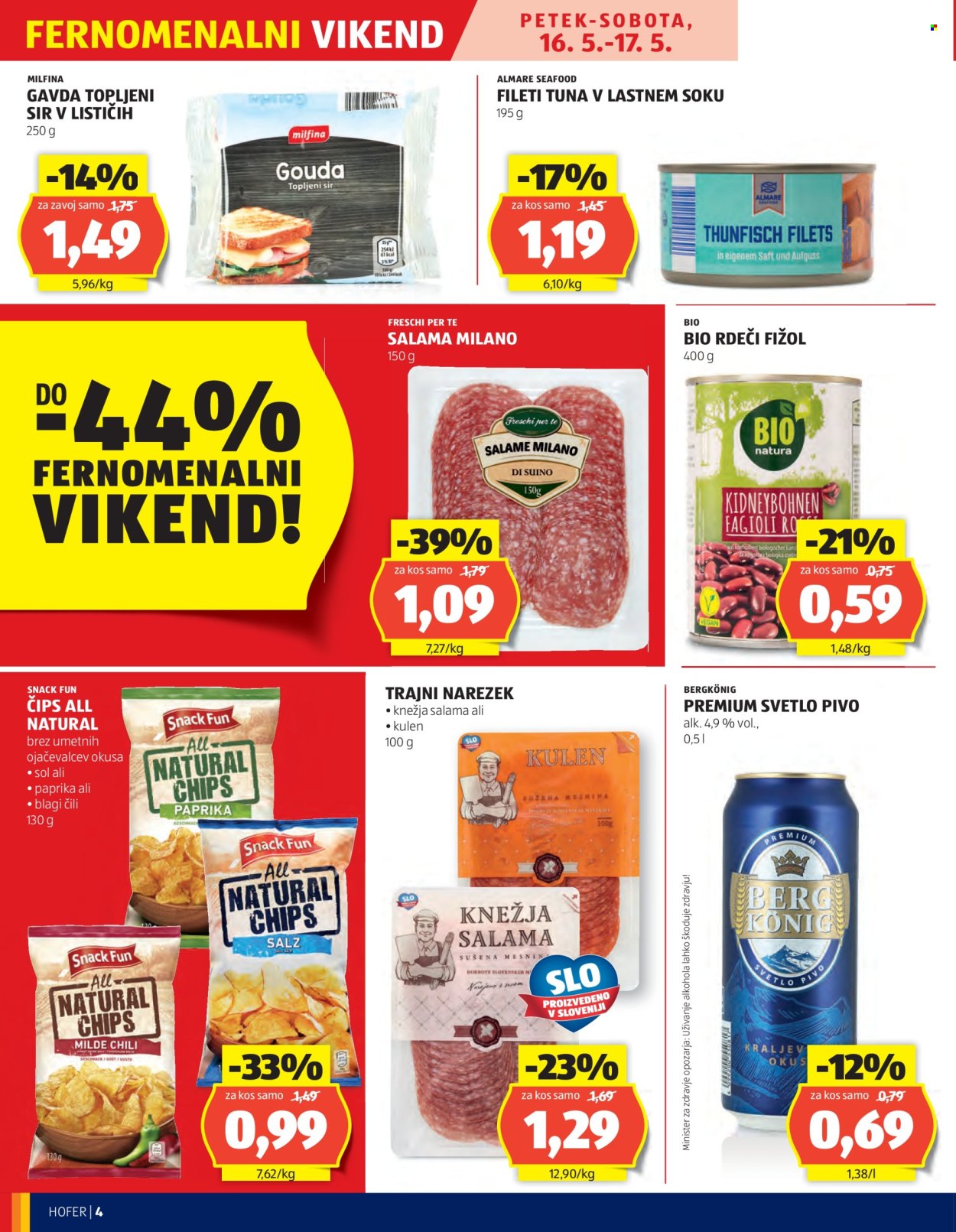 Hofer katalog - 15.5.2025 - 24.5.2025. Stran 4