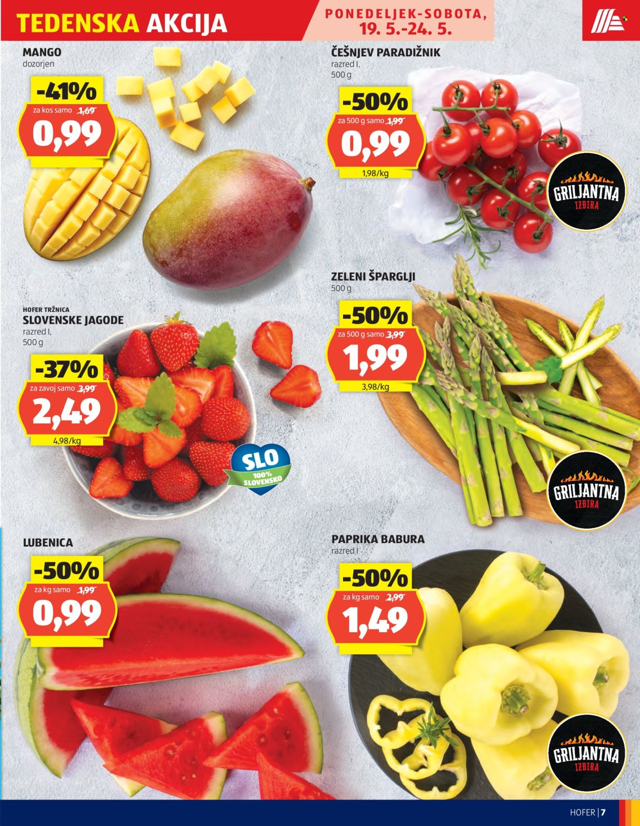 Hofer katalog - 15.5.2025 - 24.5.2025. Stran 7