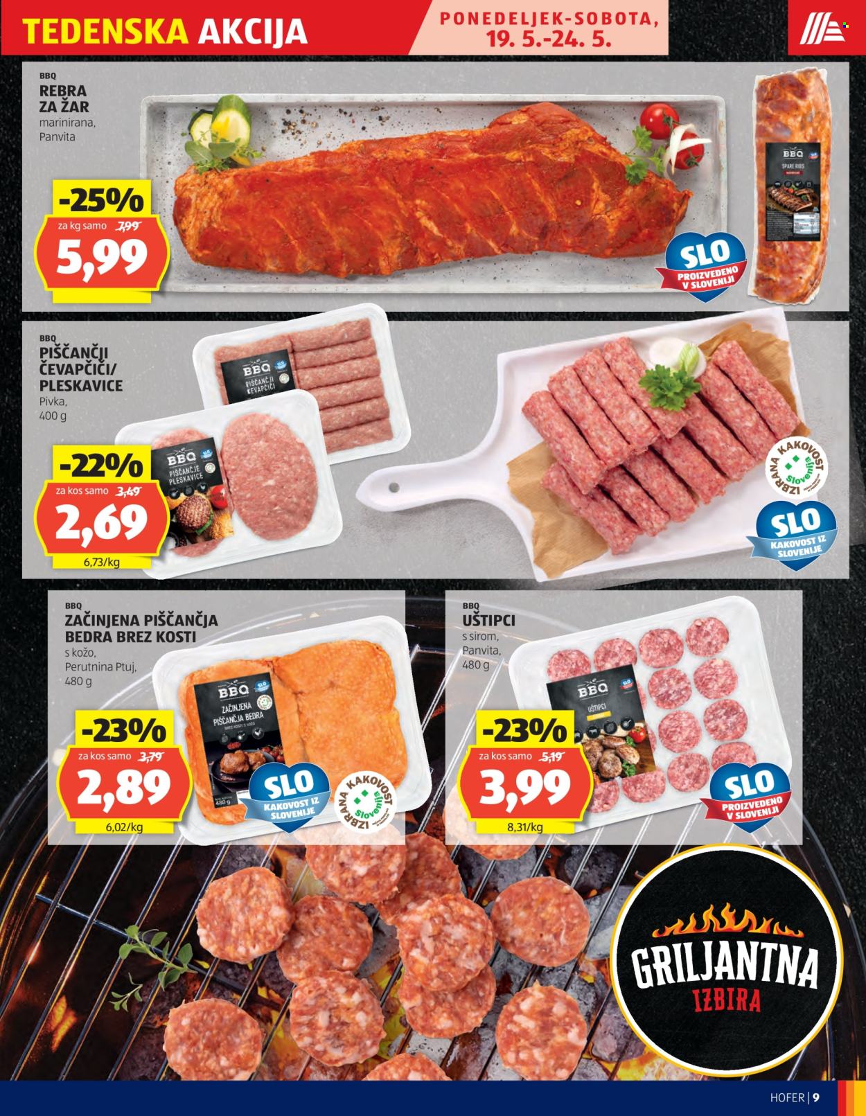 Hofer katalog - 15.5.2025 - 24.5.2025. Stran 9