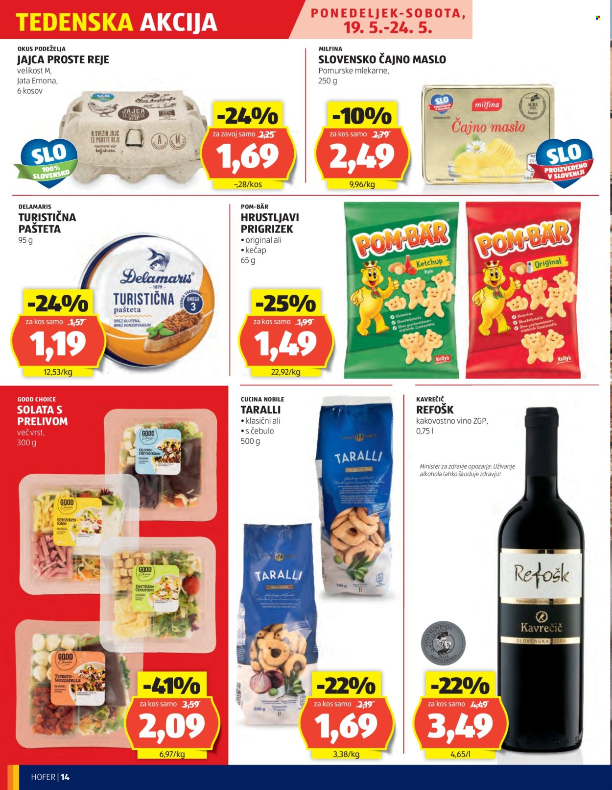 Hofer katalog - 15.5.2025 - 24.5.2025. Stran 14