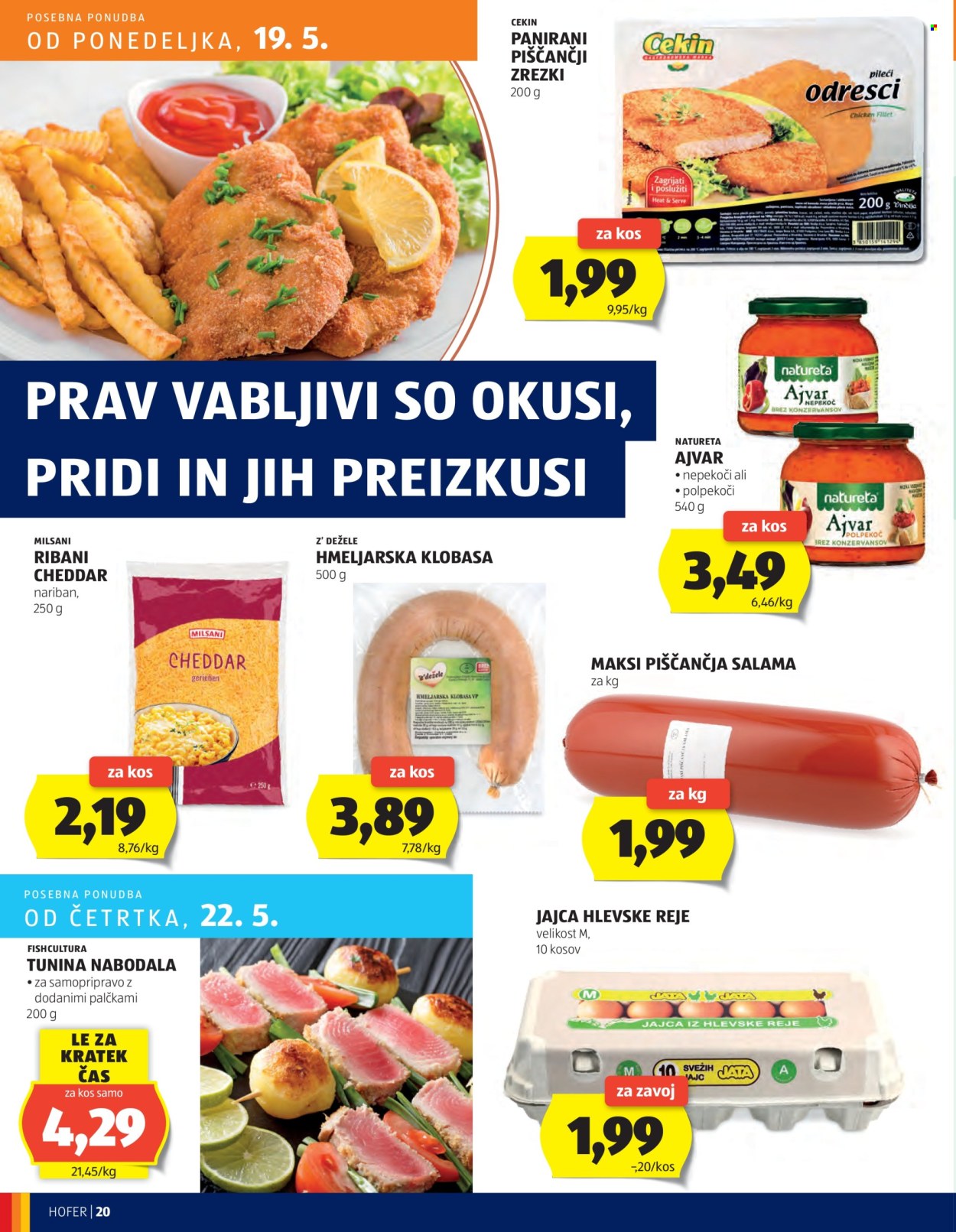 Hofer katalog - 15.5.2025 - 24.5.2025. Stran 20