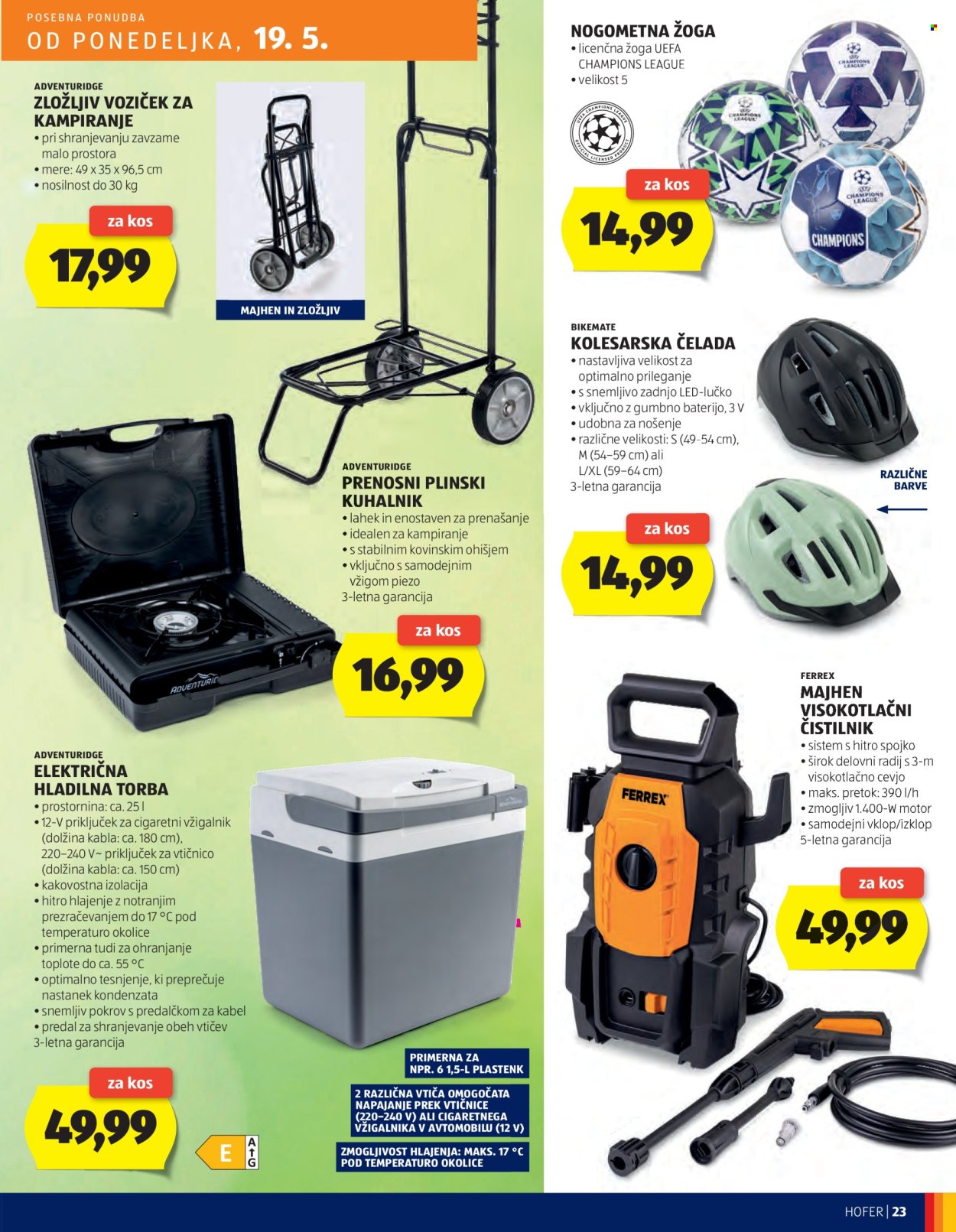 Hofer katalog - 15.5.2025 - 24.5.2025. Stran 23