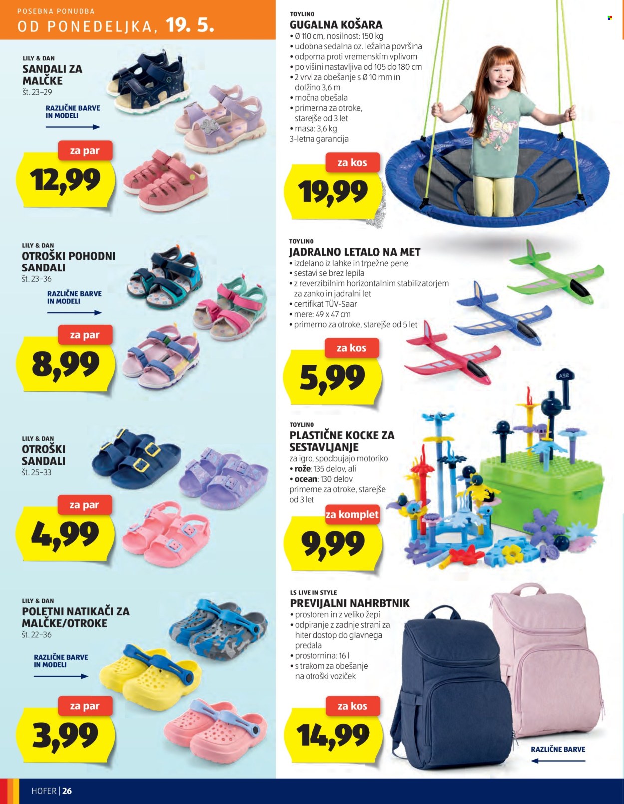 Hofer katalog - 15.5.2025 - 24.5.2025. Stran 26