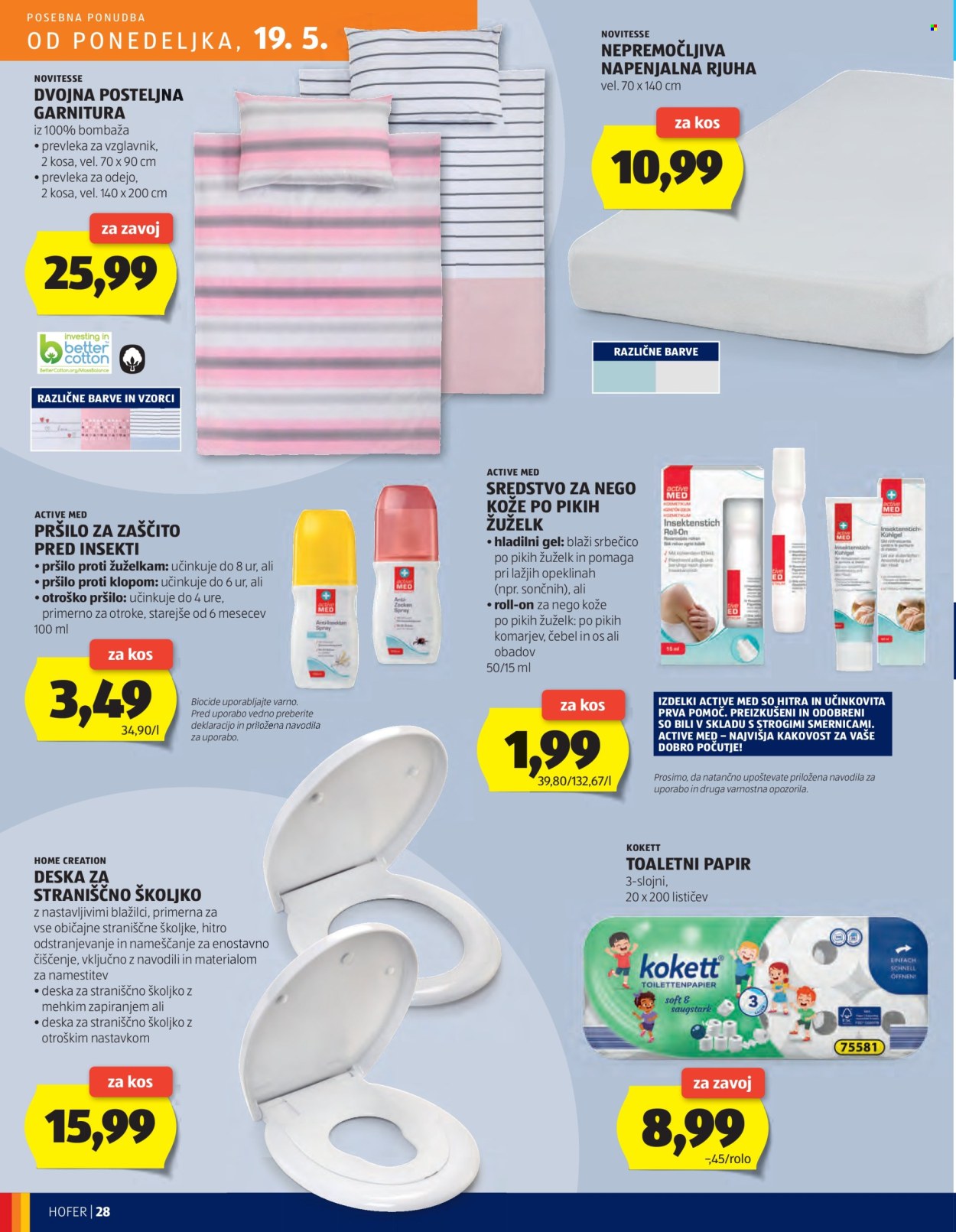 Hofer katalog - 15.5.2025 - 24.5.2025. Stran 28