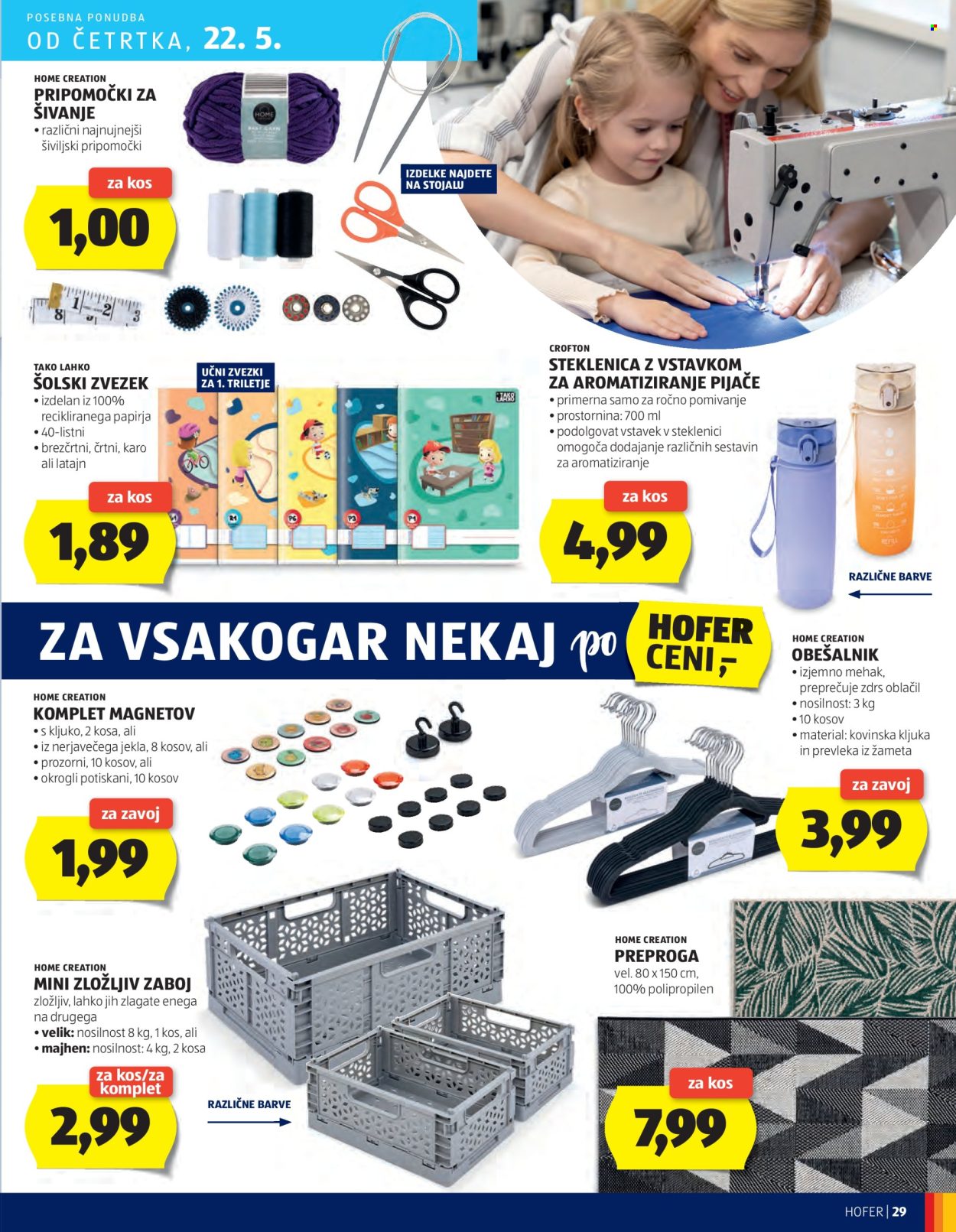 Hofer katalog - 15.5.2025 - 24.5.2025. Stran 29