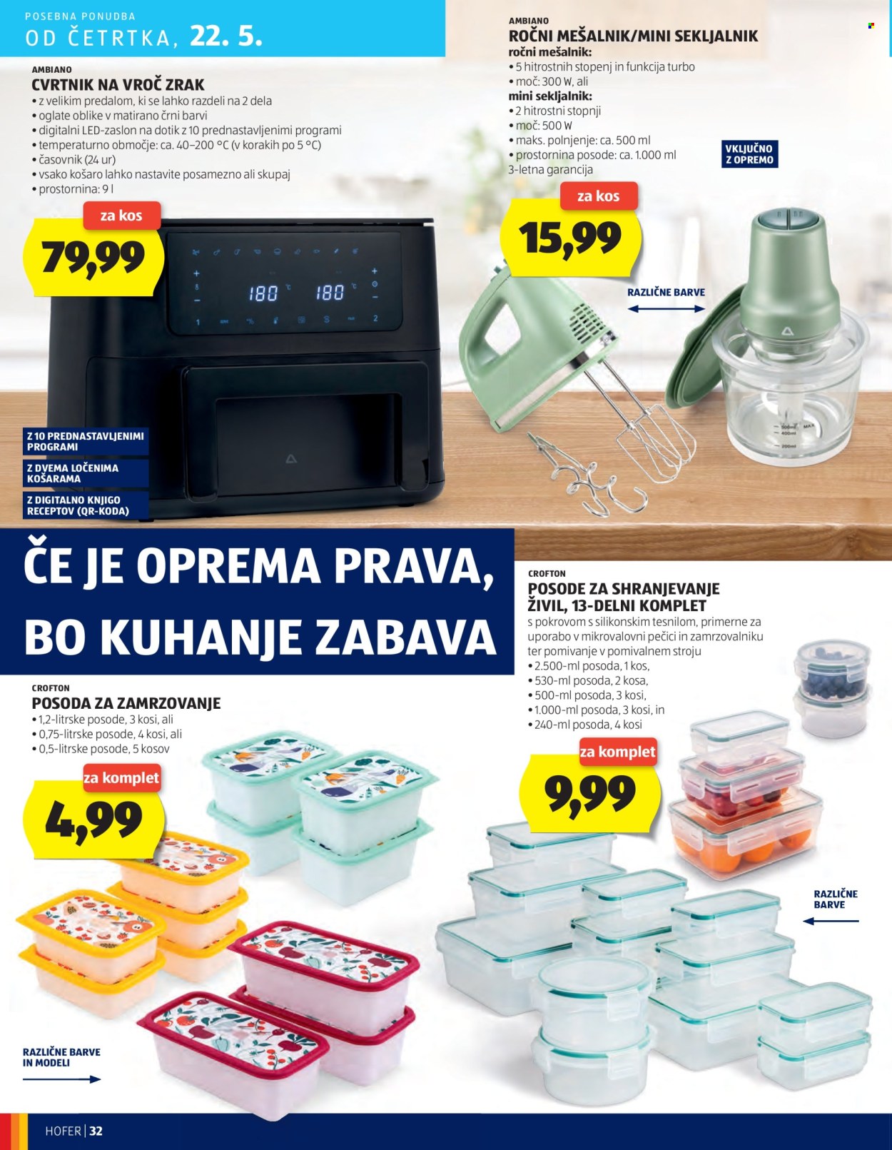 Hofer katalog - 15.5.2025 - 24.5.2025. Stran 32