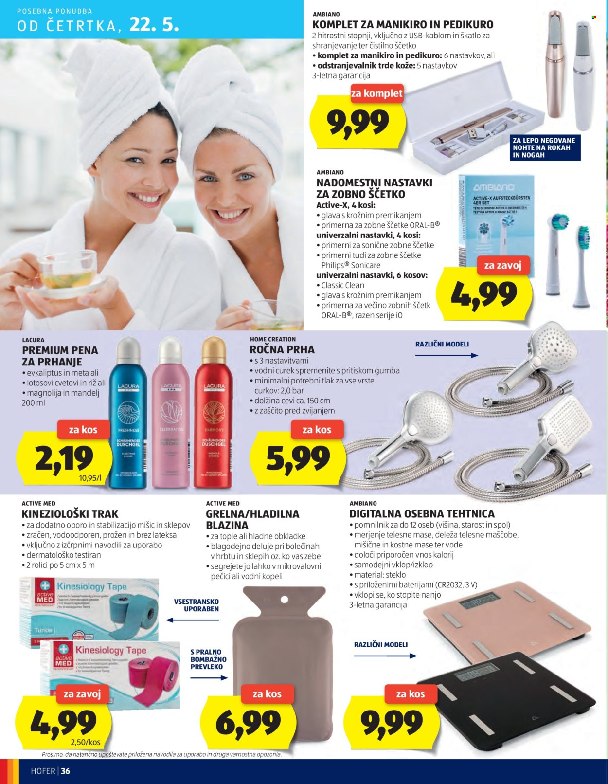 Hofer katalog - 15.5.2025 - 24.5.2025. Stran 36