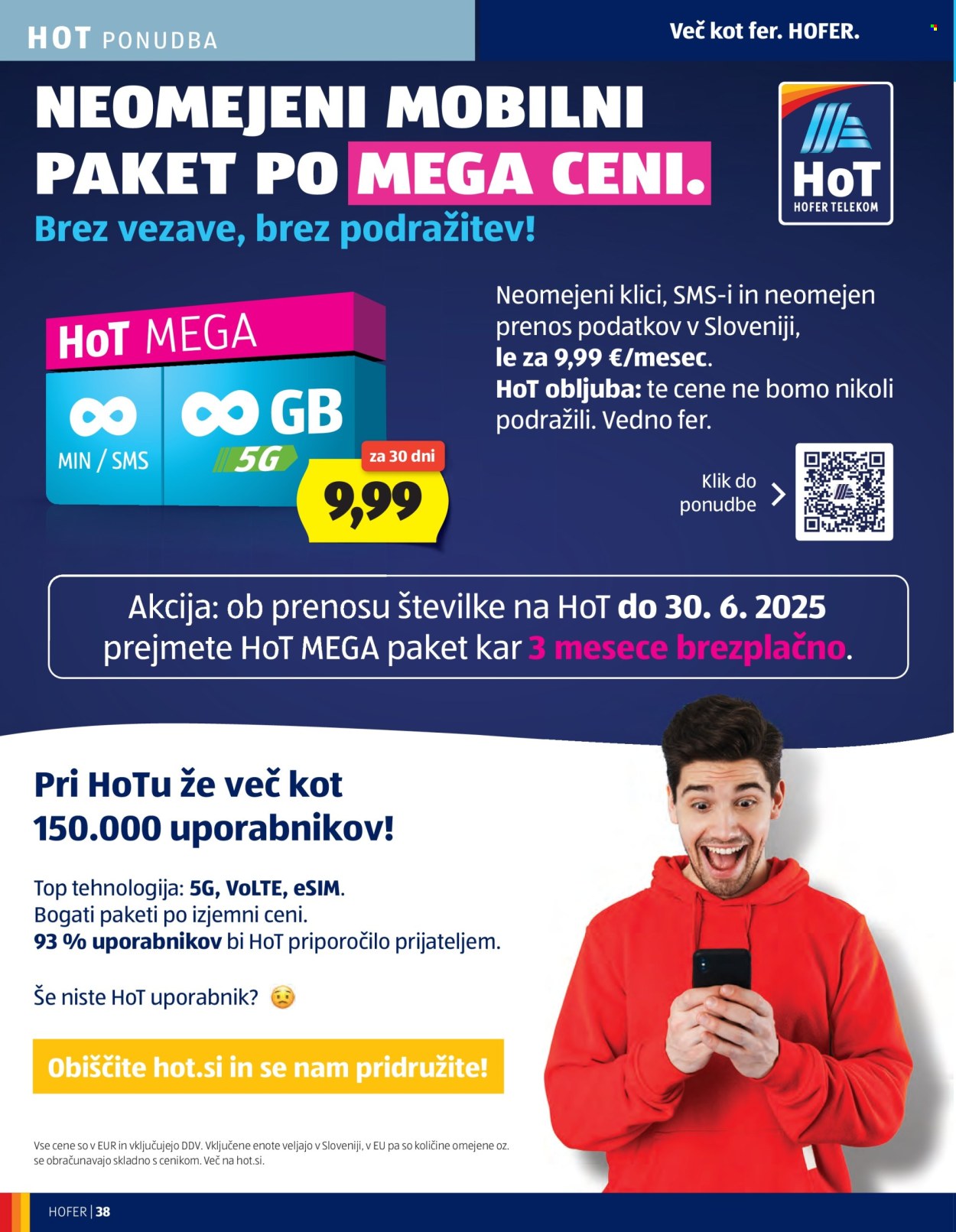 Hofer katalog - 15.5.2025 - 24.5.2025. Stran 38
