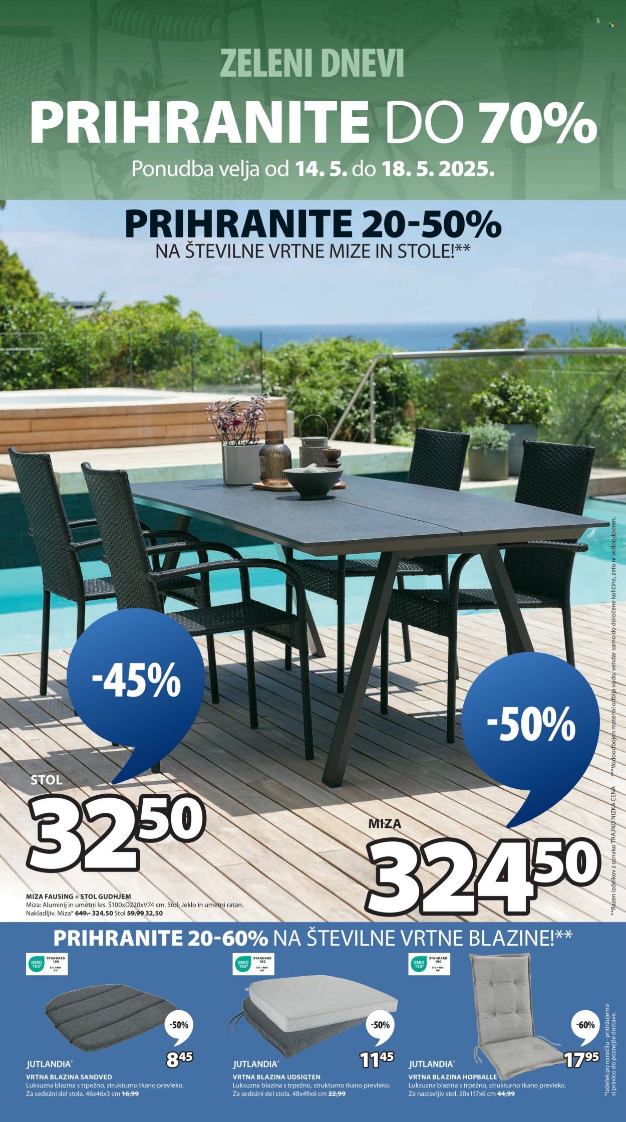JYSK katalog - 14.5.2025 - 18.5.2025. Stran 5