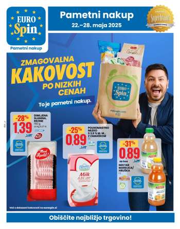 EuroSpin katalog - 22.5.2025 - 28.5.2025.