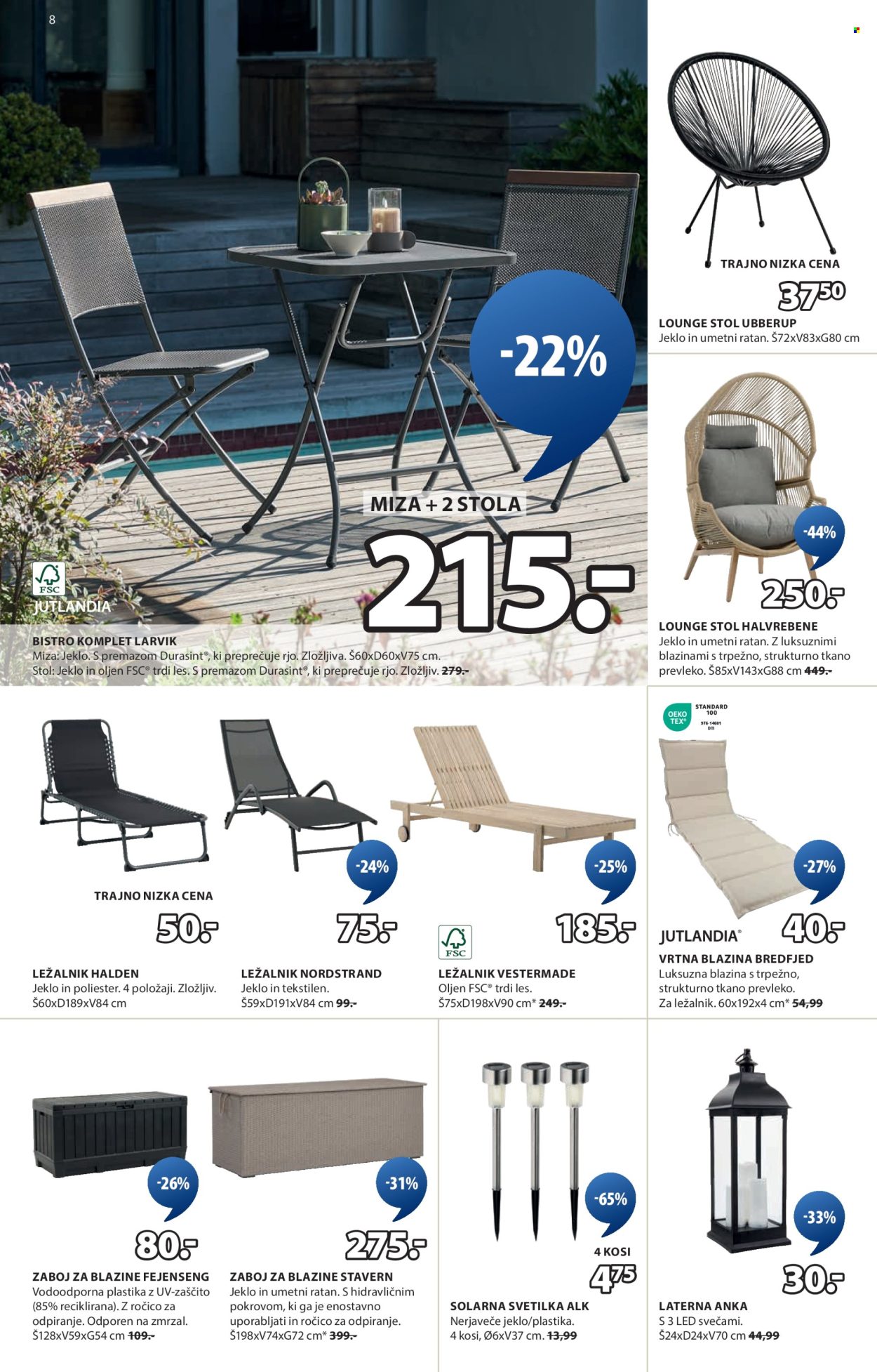 JYSK katalog - 19.5.2025 - 22.6.2025. Stran 8