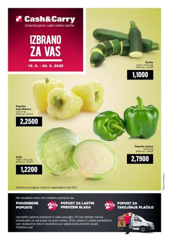 Mercator Cash & Carry katalog - 19.5.2025 - 24.5.2025.