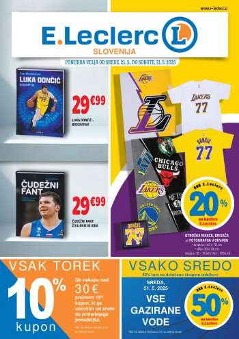 E.Leclerc katalog - 21.5.2025 - 31.5.2025.