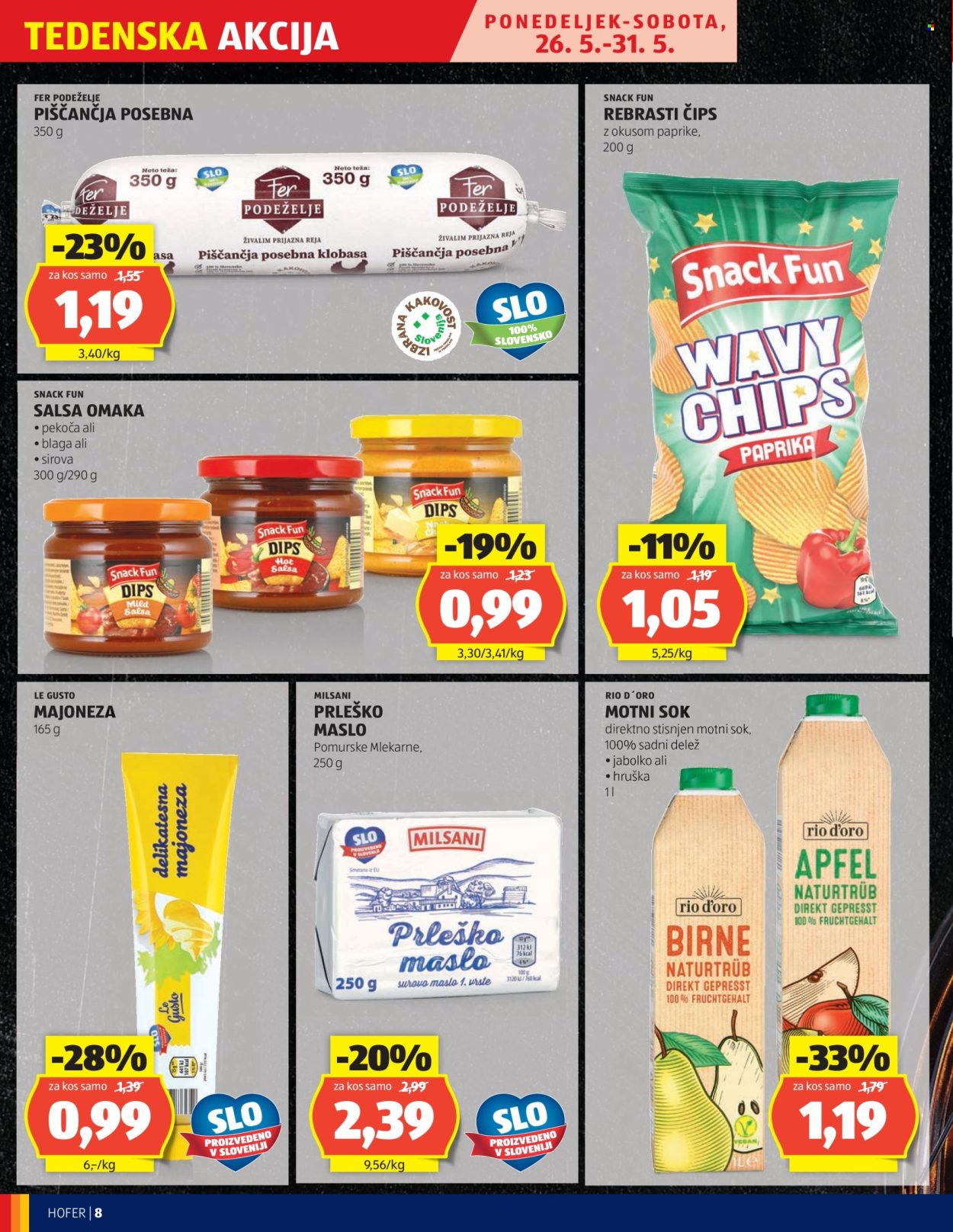 Hofer katalog - 22.5.2025 - 31.5.2025. Stran 8