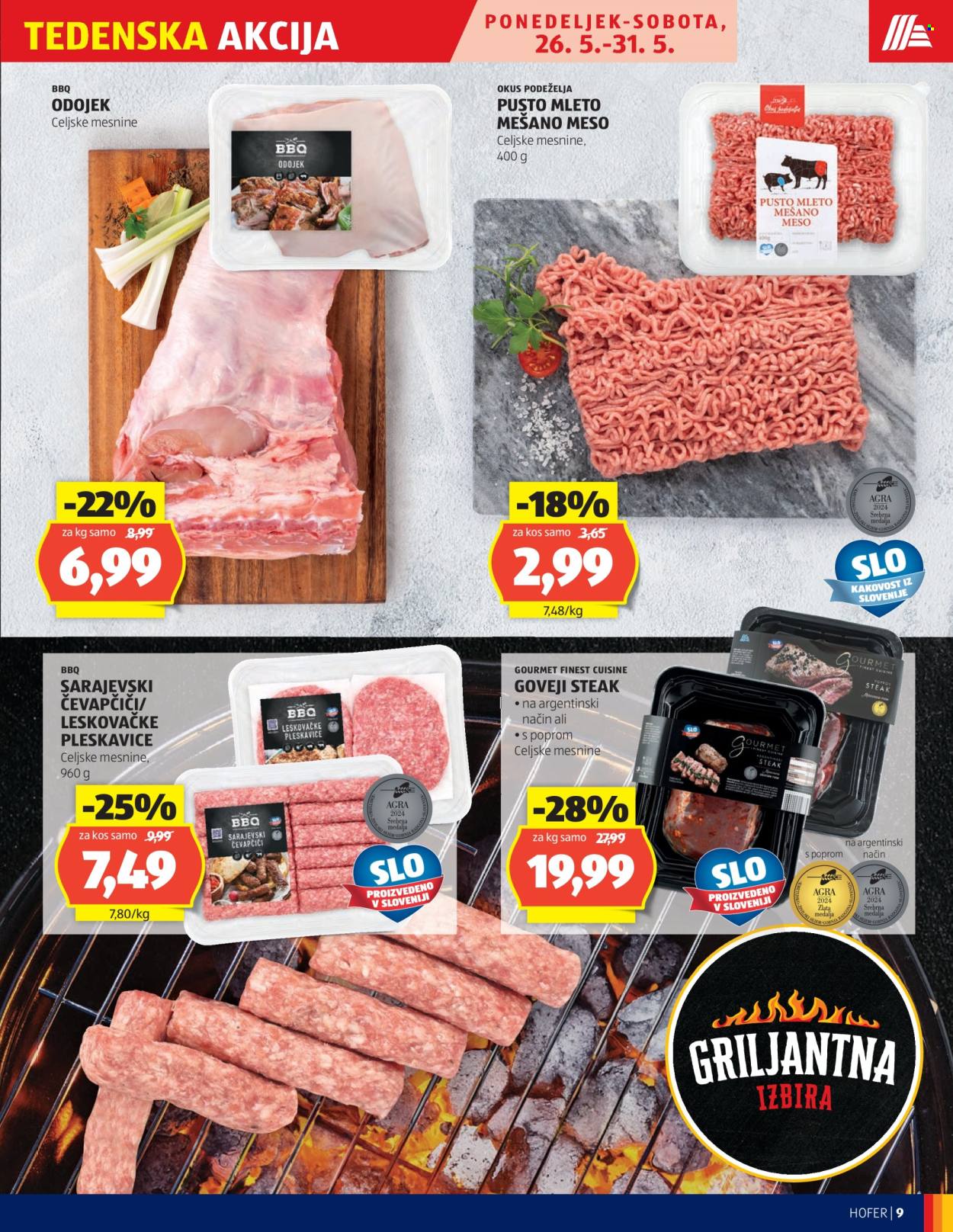 Hofer katalog - 22.5.2025 - 31.5.2025. Stran 9