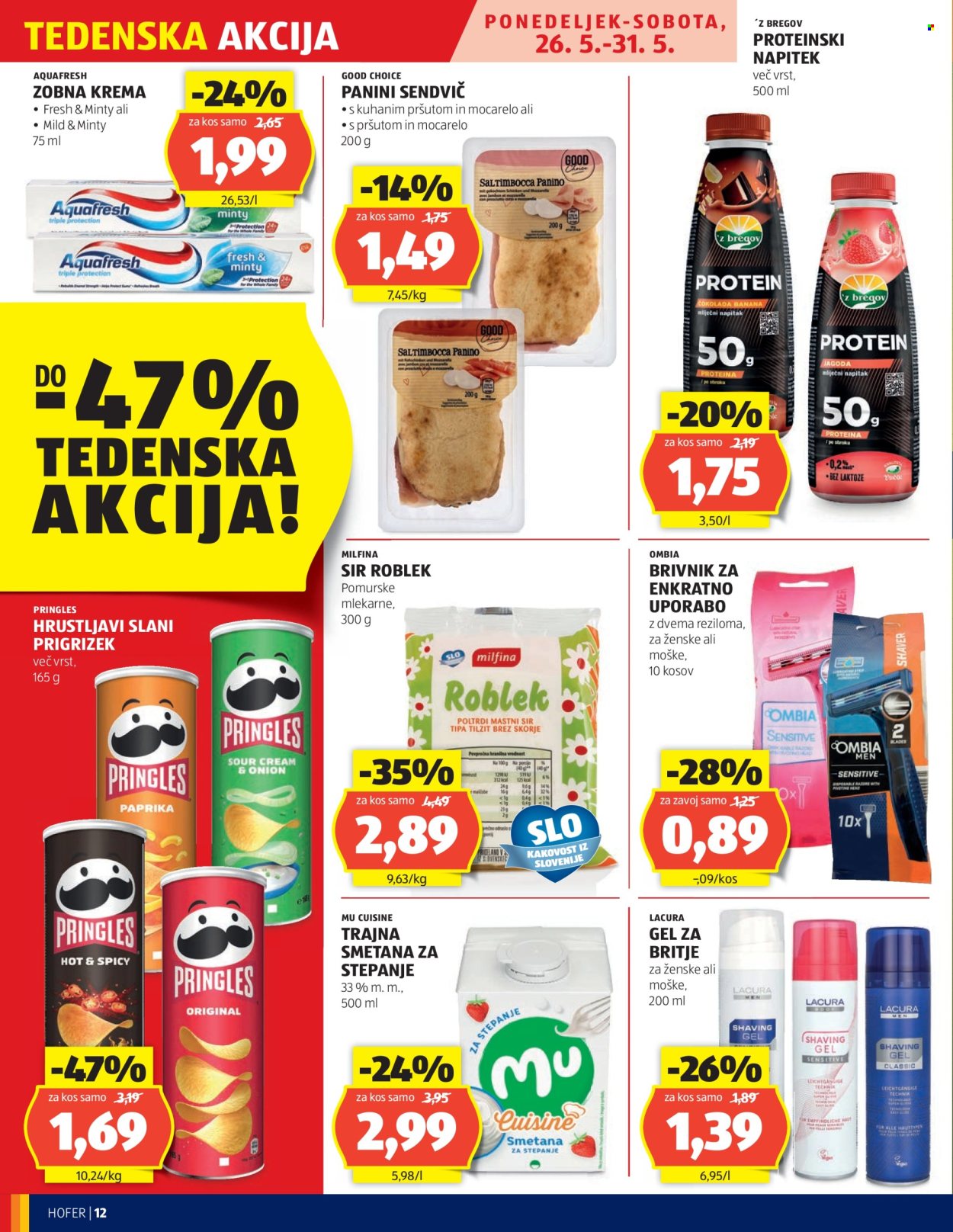 Hofer katalog - 22.5.2025 - 31.5.2025. Stran 12