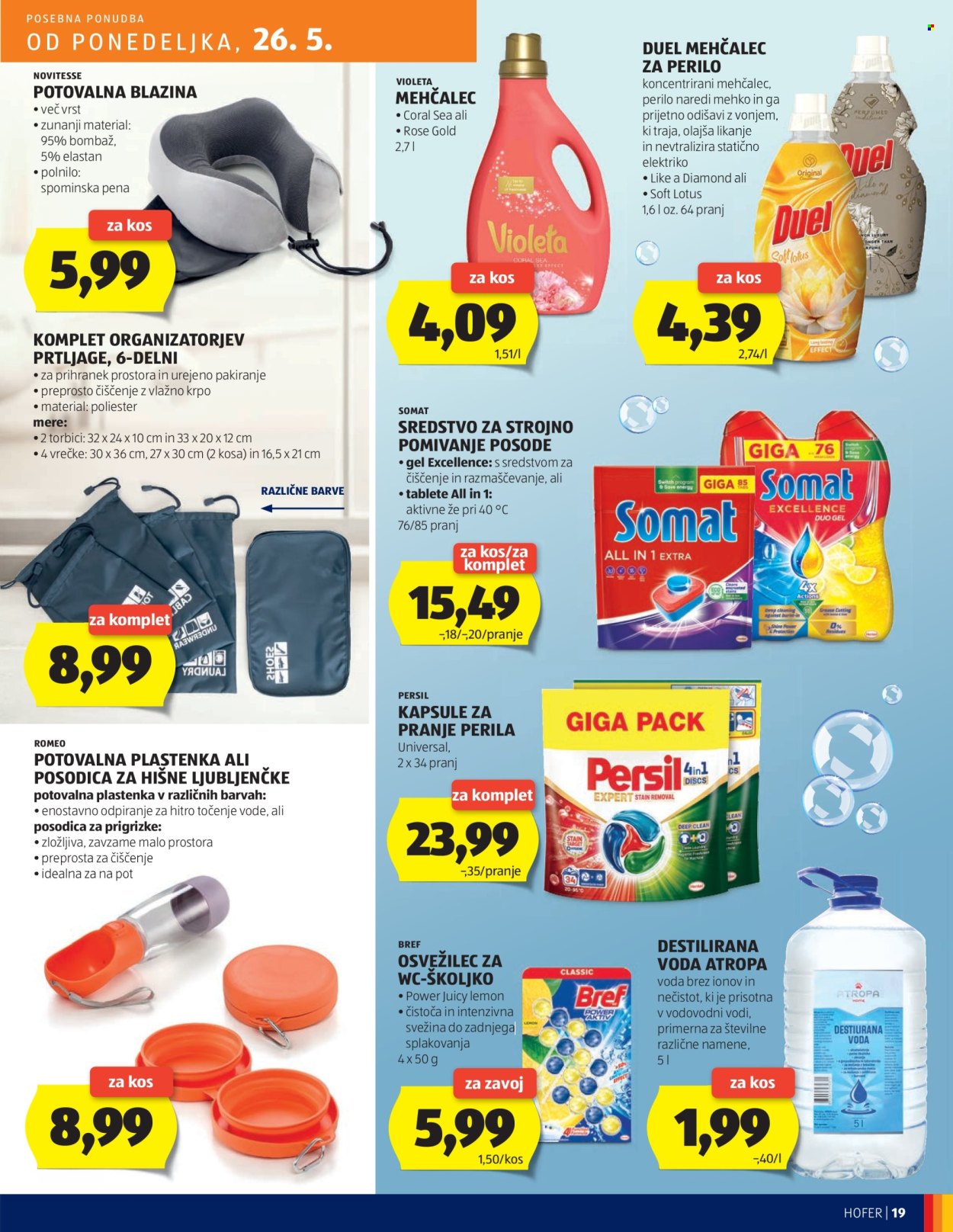 Hofer katalog - 22.5.2025 - 31.5.2025. Stran 19