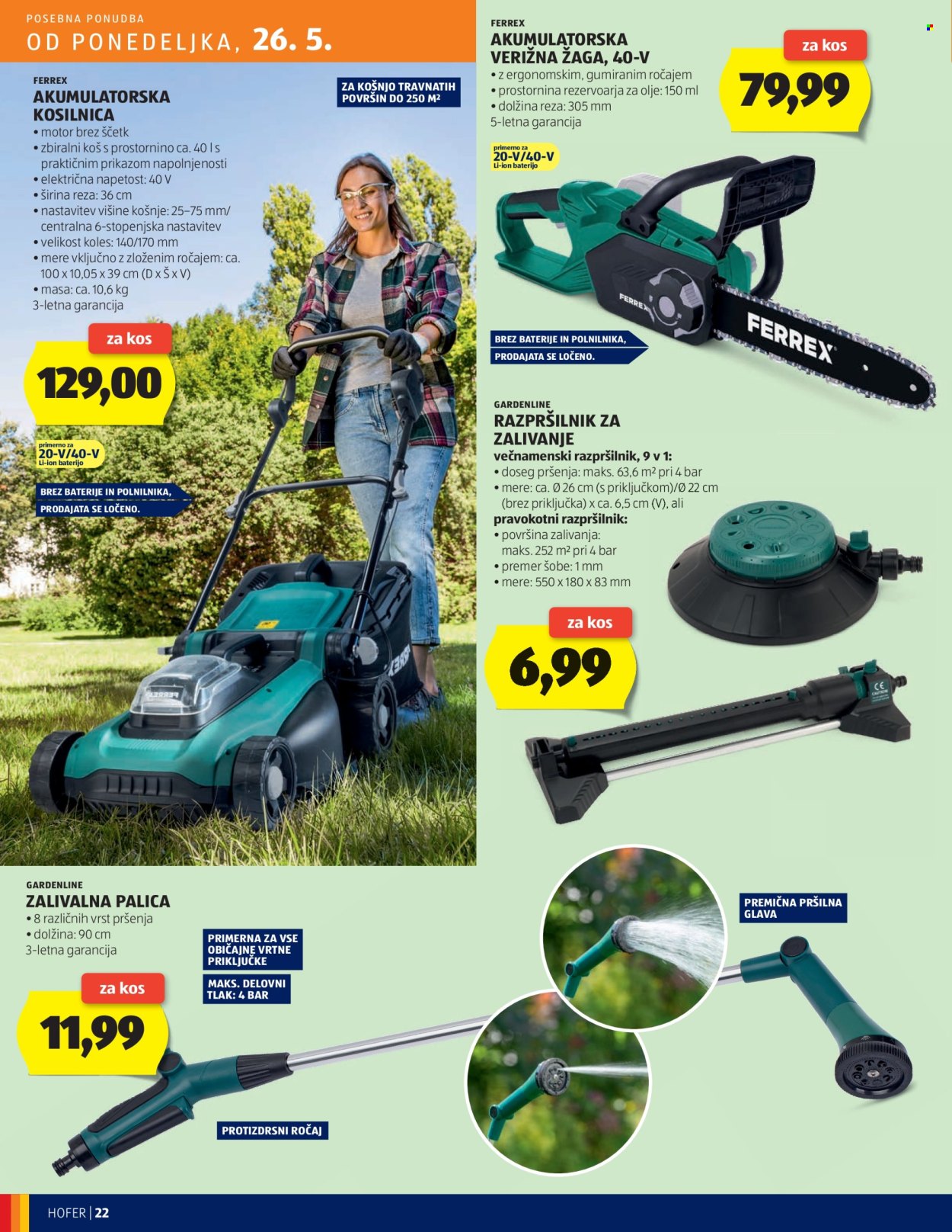 Hofer katalog - 22.5.2025 - 31.5.2025. Stran 22
