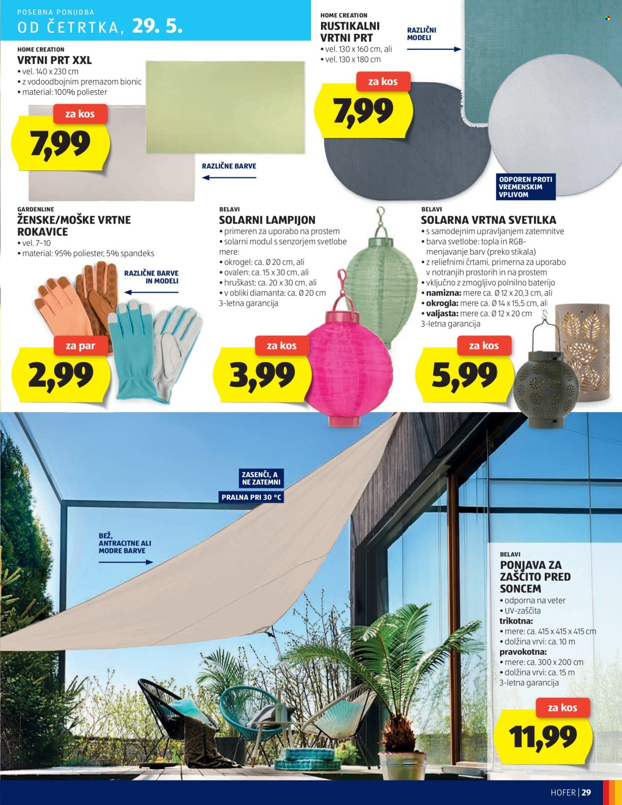 Hofer katalog - 22.5.2025 - 31.5.2025. Stran 29