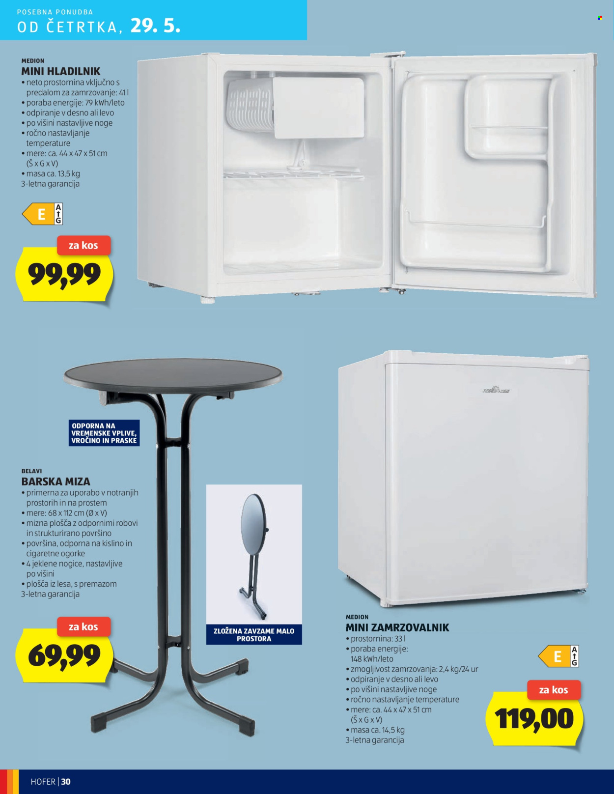 Hofer katalog - 22.5.2025 - 31.5.2025. Stran 30