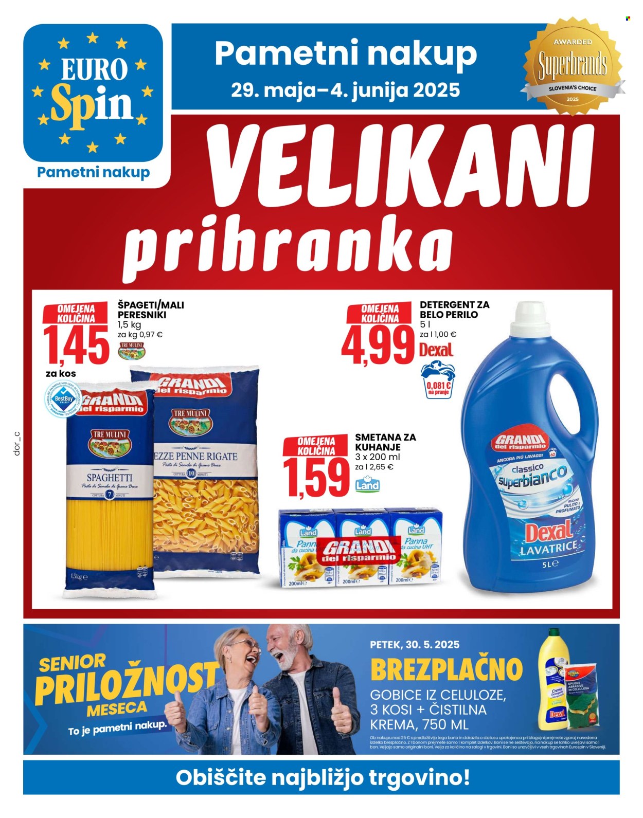 EuroSpin katalog - 29.5.2025 - 4.6.2025. Stran 1