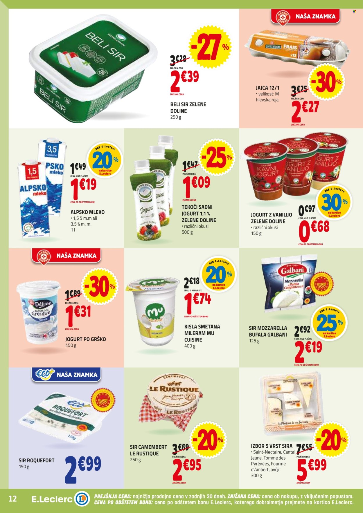 E.Leclerc katalog - 28.5.2025 - 7.6.2025. Stran 12