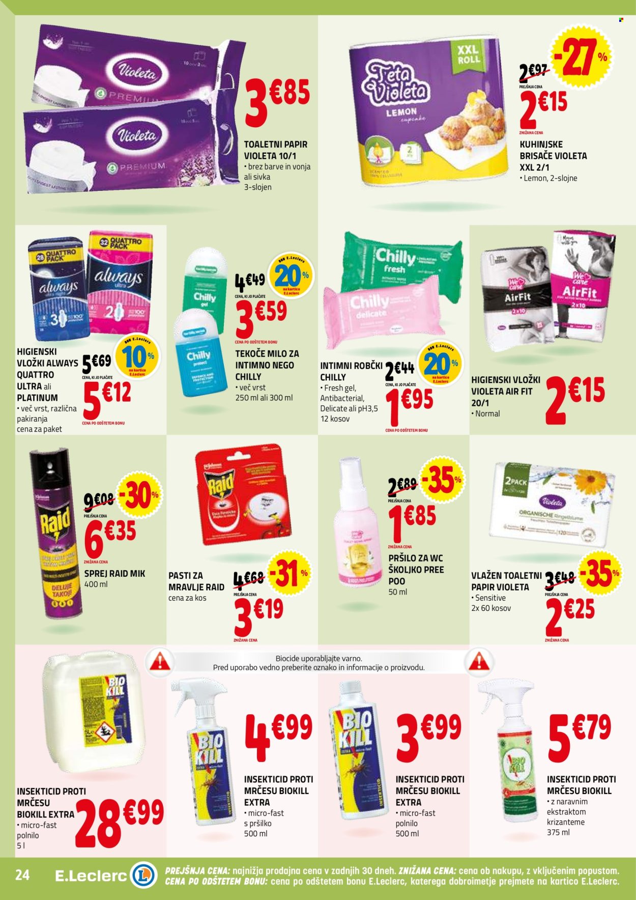 E.Leclerc katalog - 28.5.2025 - 7.6.2025. Stran 24
