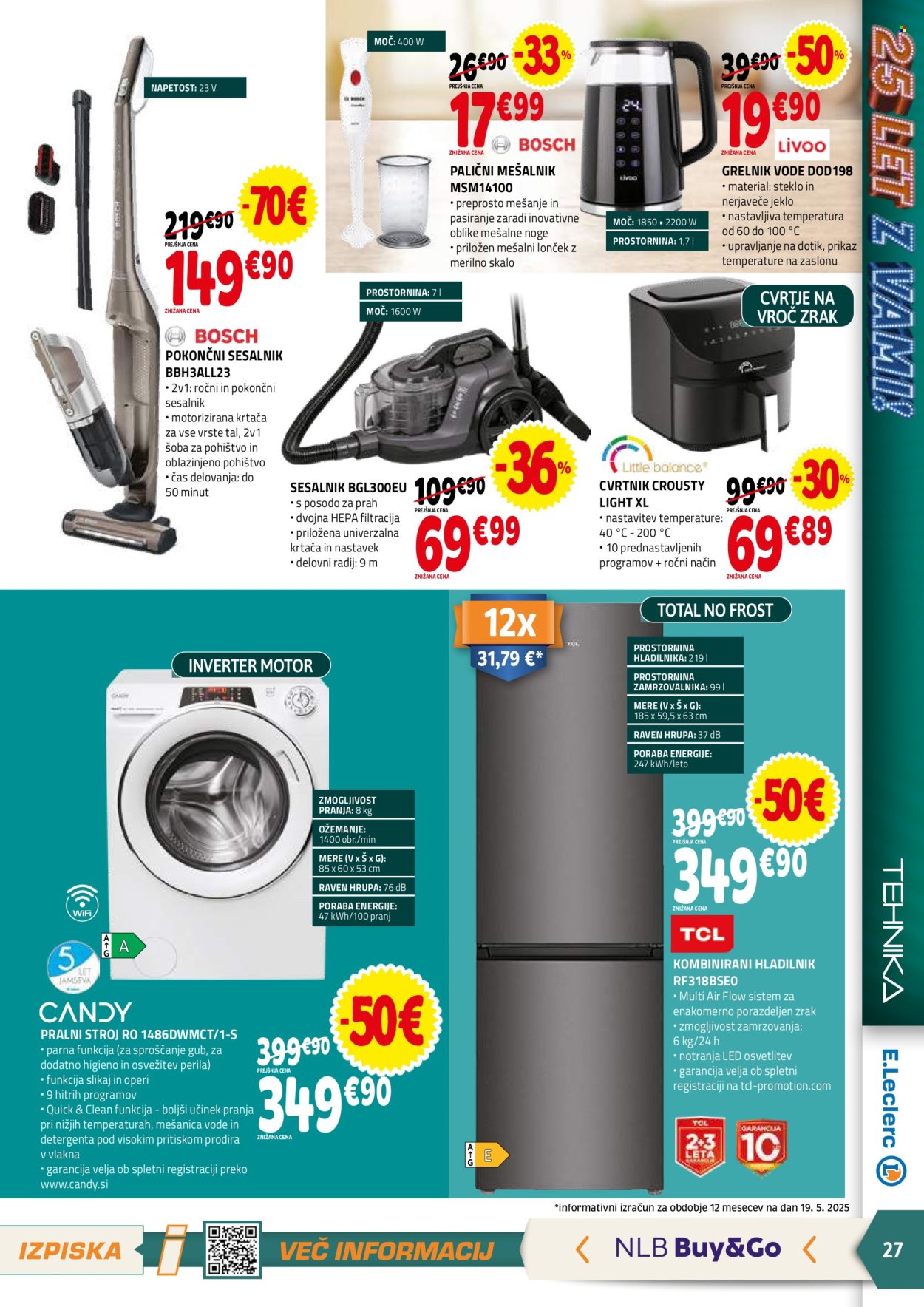 E.Leclerc katalog - 28.5.2025 - 7.6.2025. Stran 27
