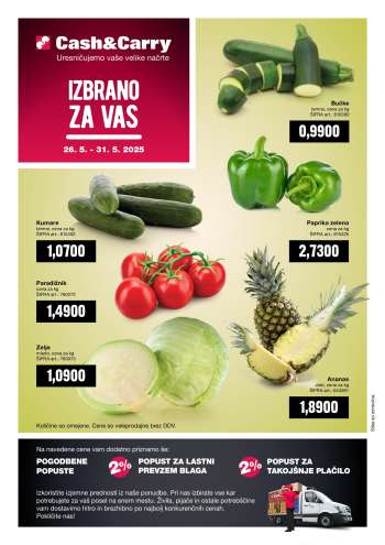 Mercator Cash & Carry katalog - 26.5.2025 - 31.5.2025.